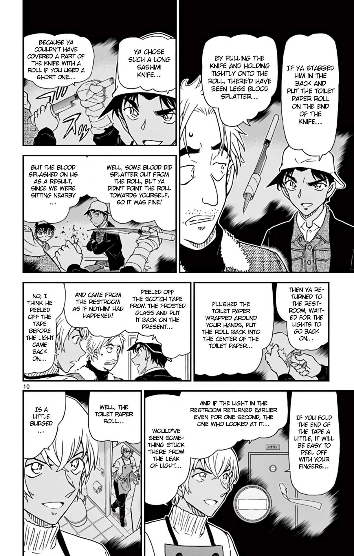 Detective Conan Chapter 983 page 11 - Chapter 983: Cafe Poirot Mystery Solution
