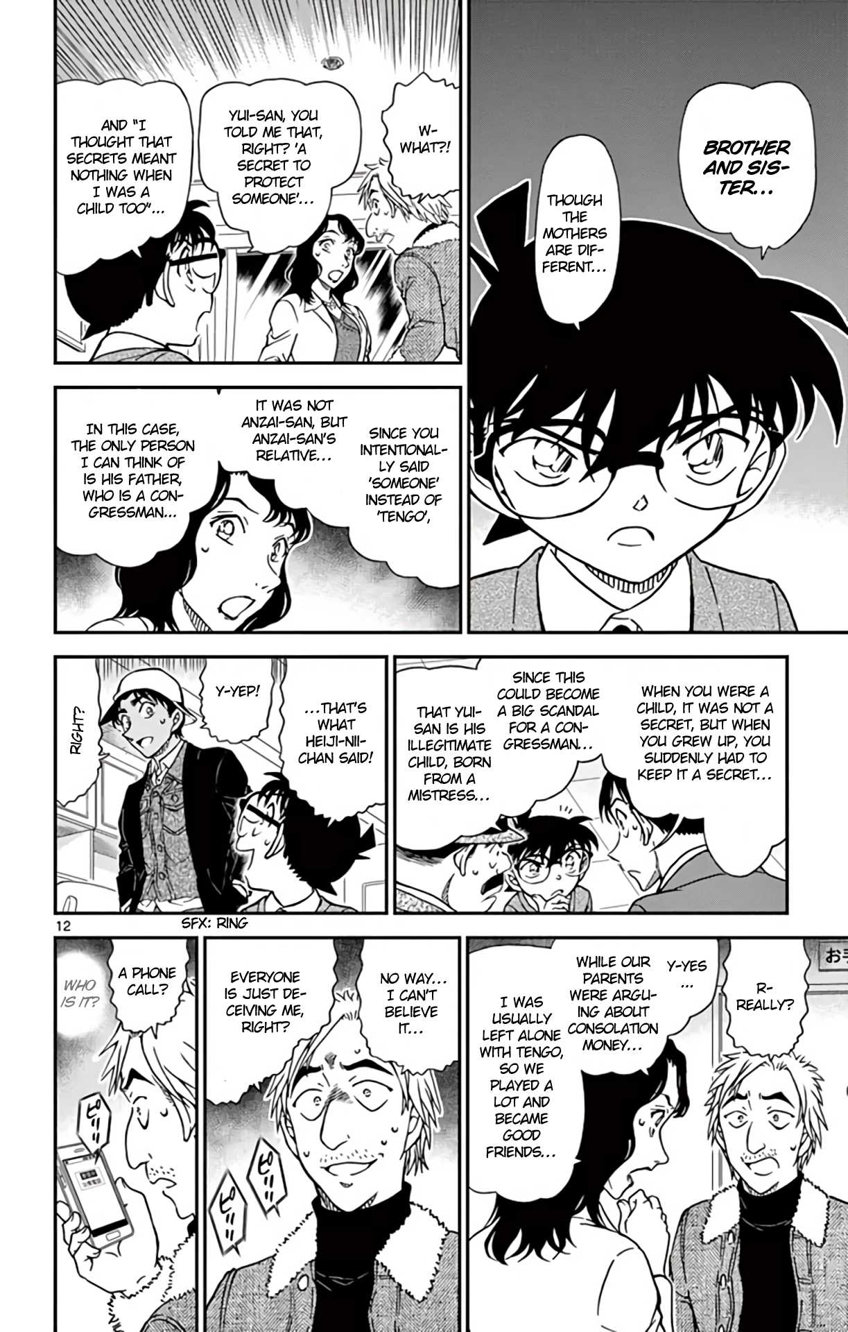 Detective Conan Chapter 983 page 13 - Chapter 983: Cafe Poirot Mystery Solution
