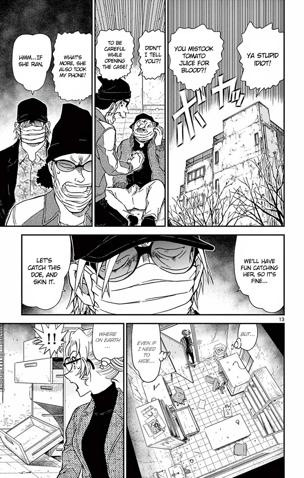 Detective Conan Chapter 984 page 14 - Chapter 984: Eri Multiplies