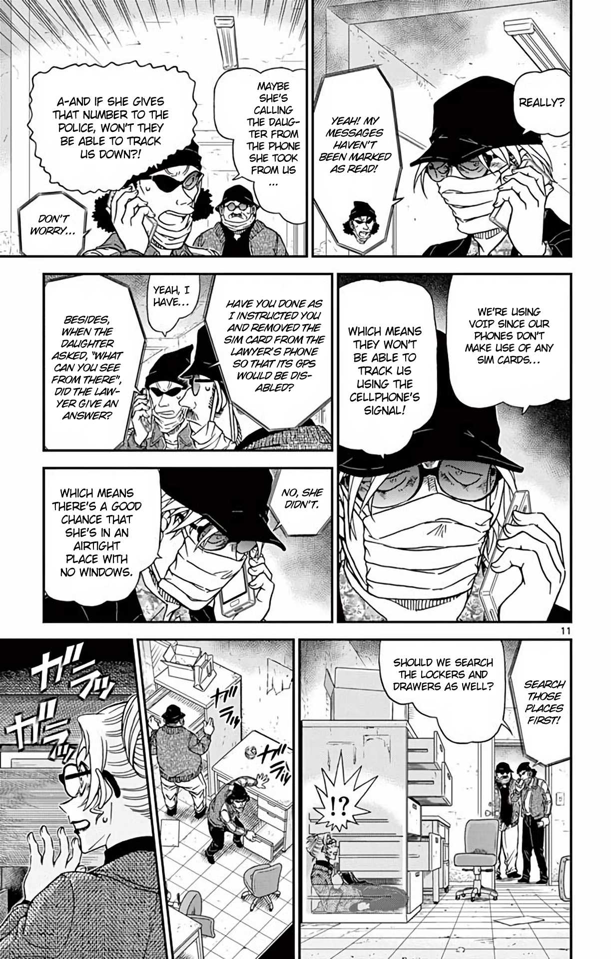 Detective Conan Chapter 985 page 12 - Chapter 985: Eri Can't Escape