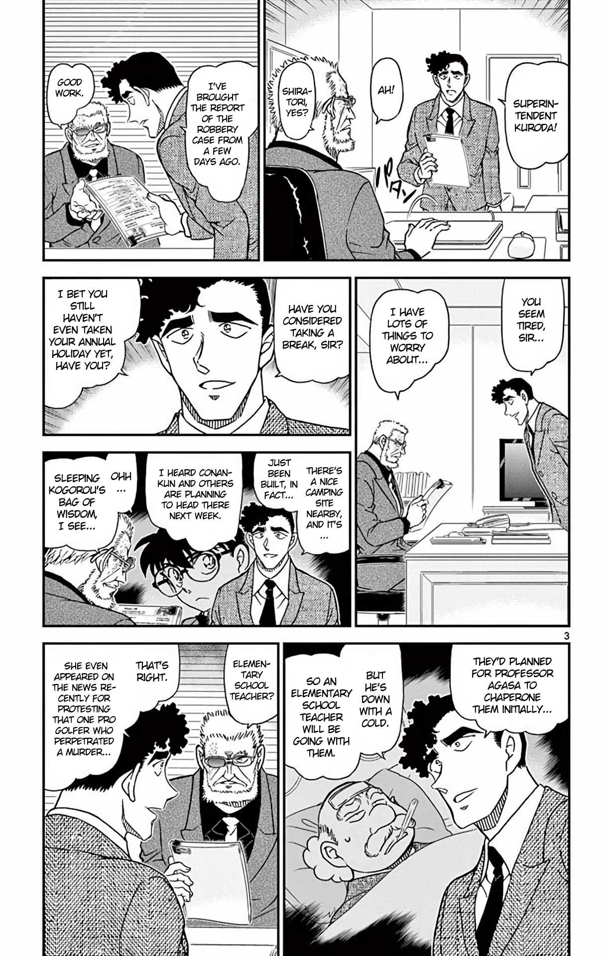 Detective Conan Chapter 987 page 4 - Chapter 987: Tip-off