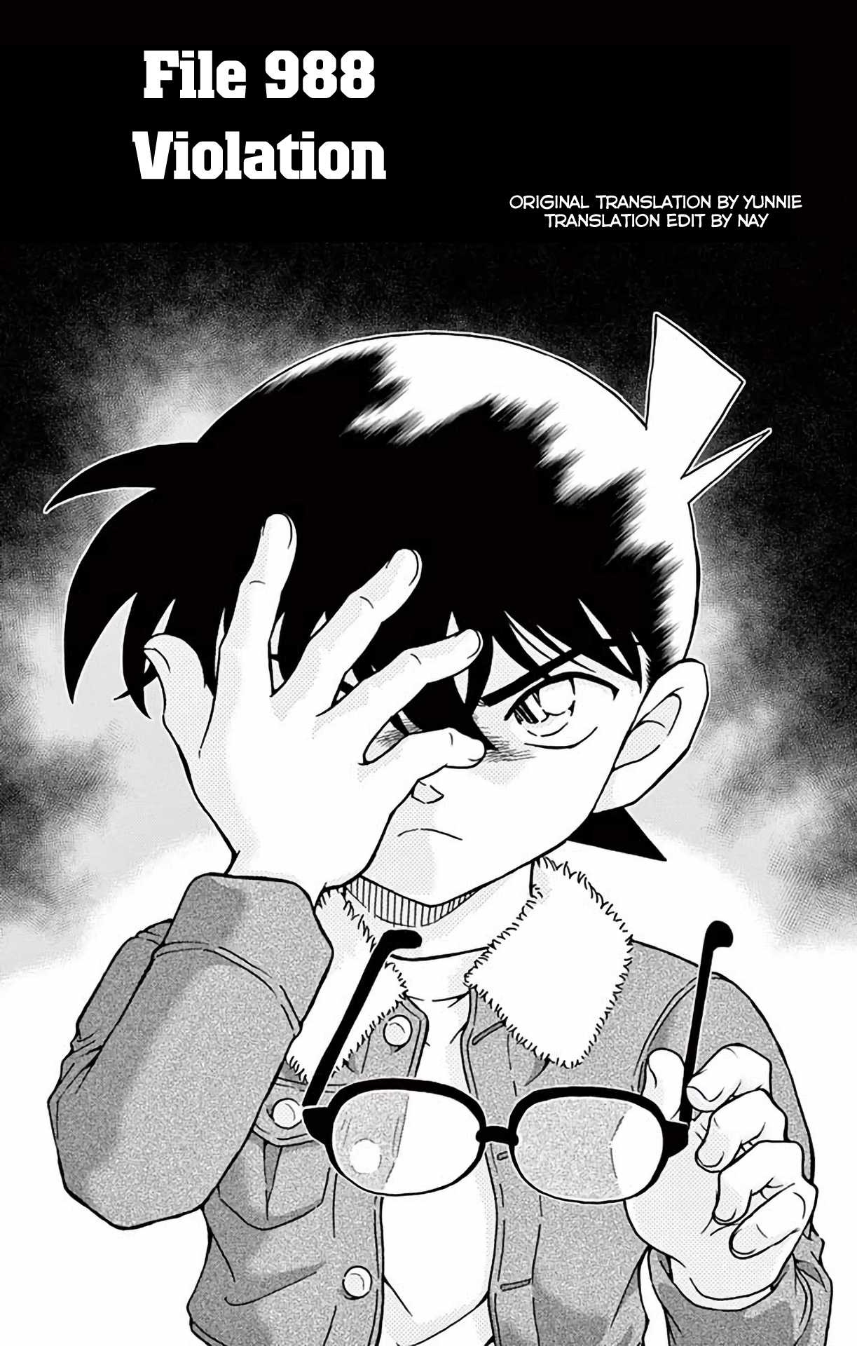 Detective Conan Chapter 988 page 2 - Chapter 988: Violation