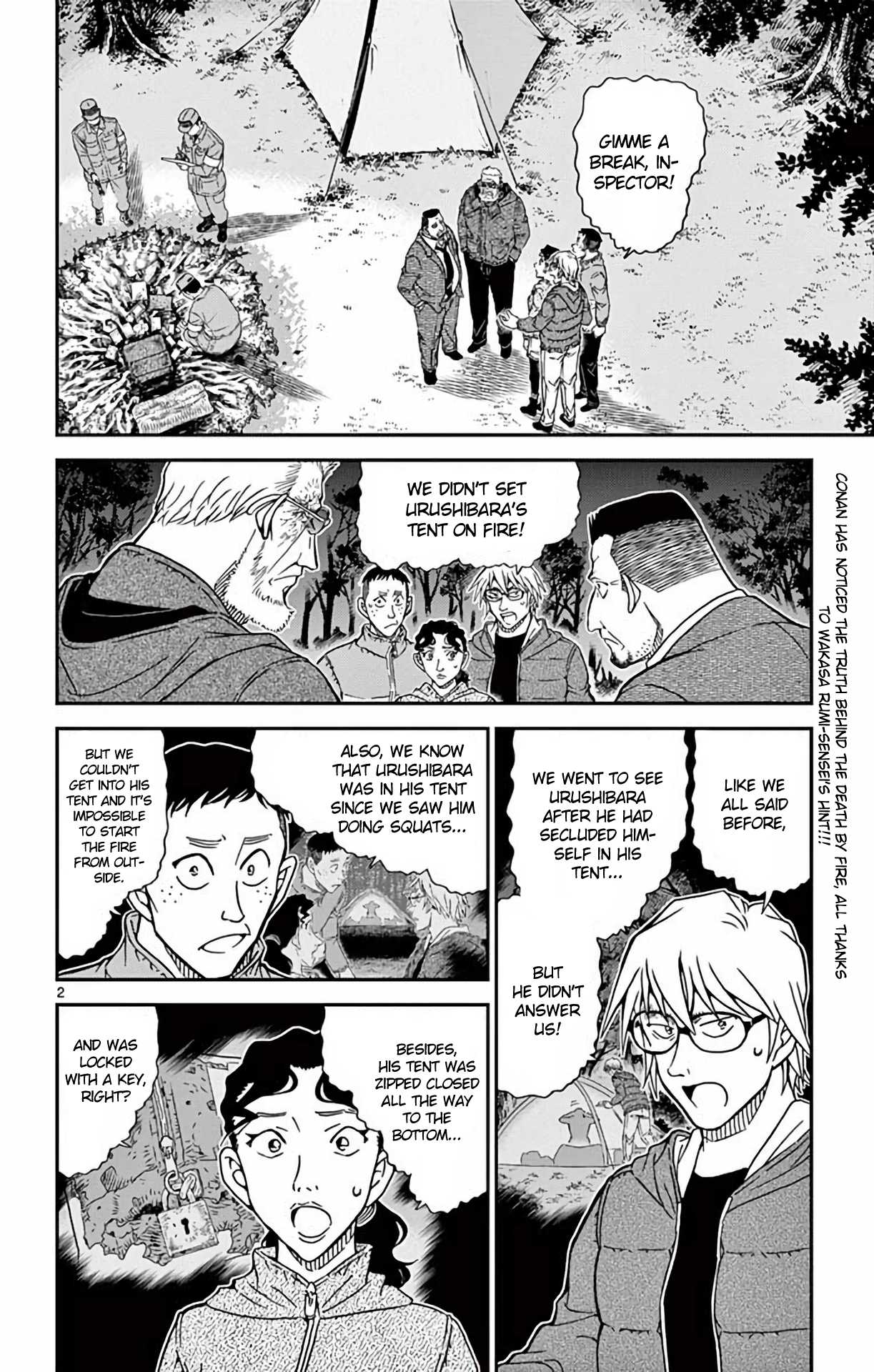 Detective Conan Chapter 989 page 3 - Chapter 989: Buzzer Beater