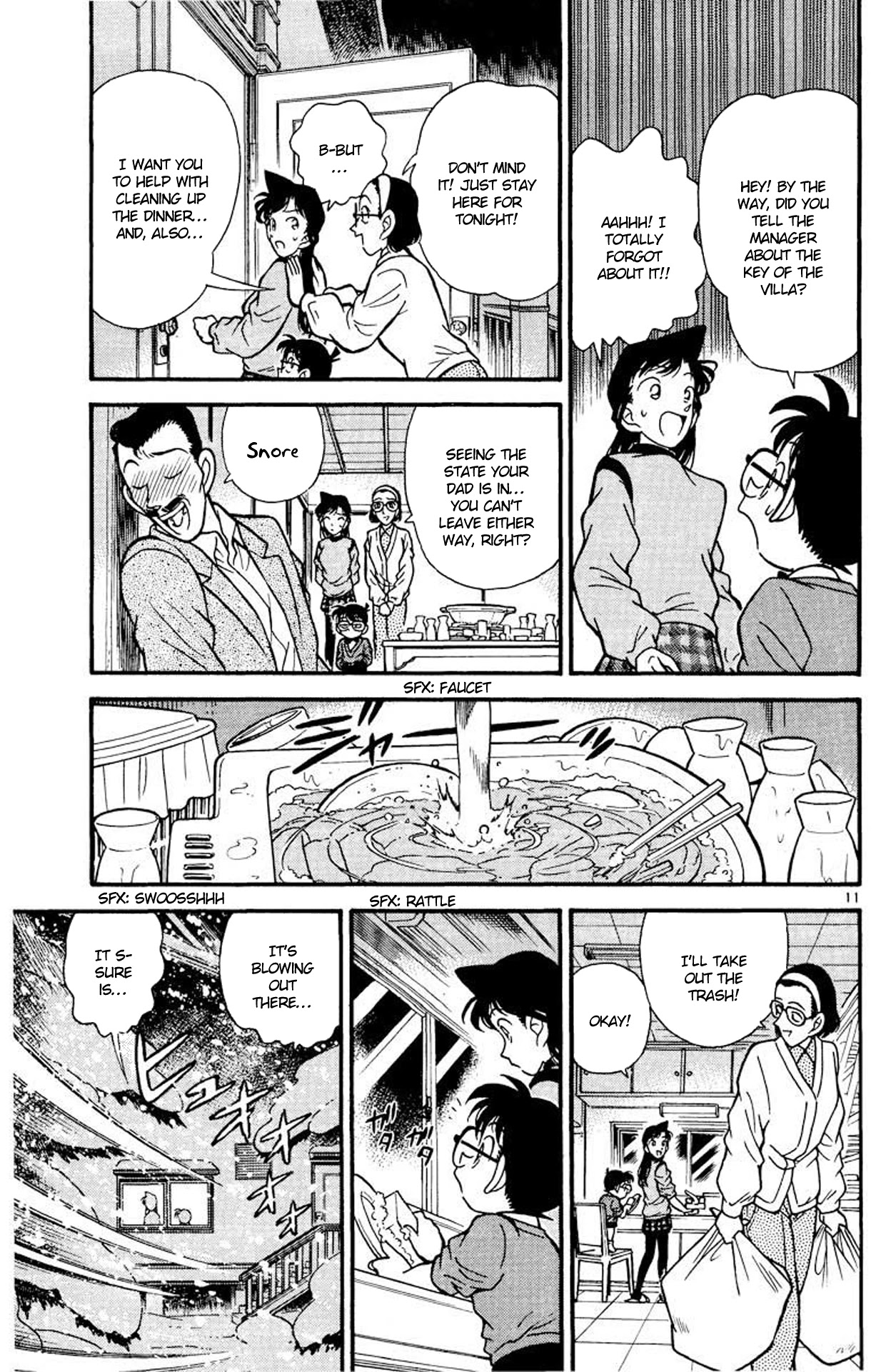 Detective Conan Chapter 99 page 12 - Chapter 99: The Tragedy Brought forth by the Snowstorm