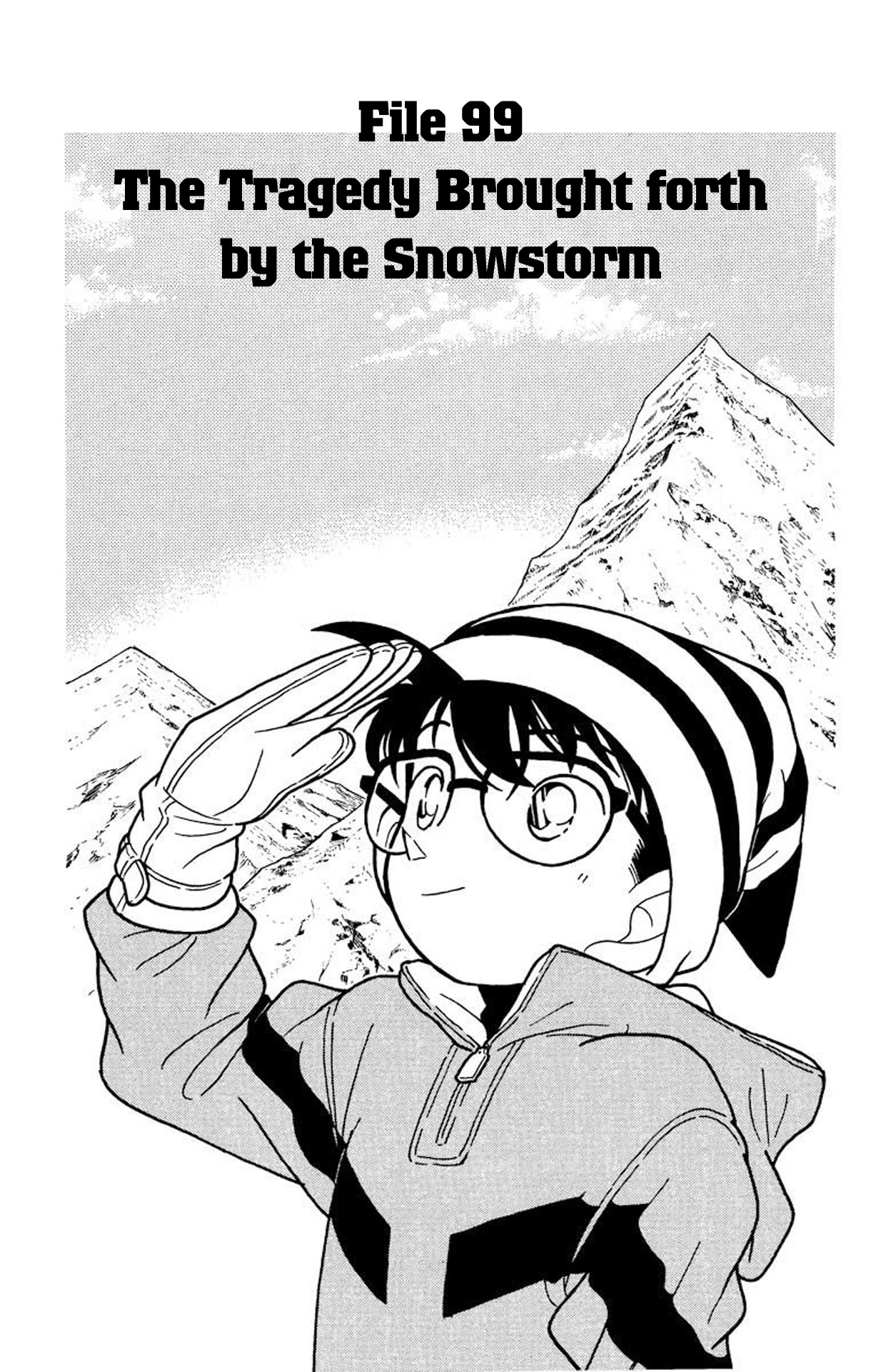 Detective Conan Chapter 99 page 2 - Chapter 99: The Tragedy Brought forth by the Snowstorm
