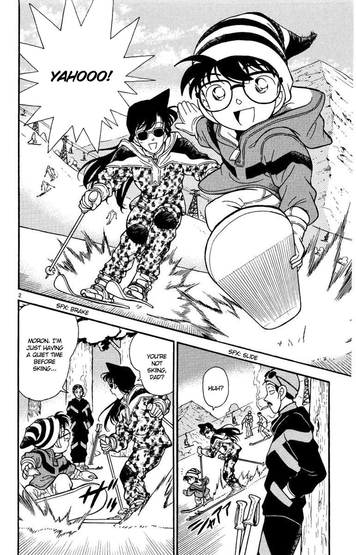 Detective Conan Chapter 99 page 3 - Chapter 99: The Tragedy Brought forth by the Snowstorm