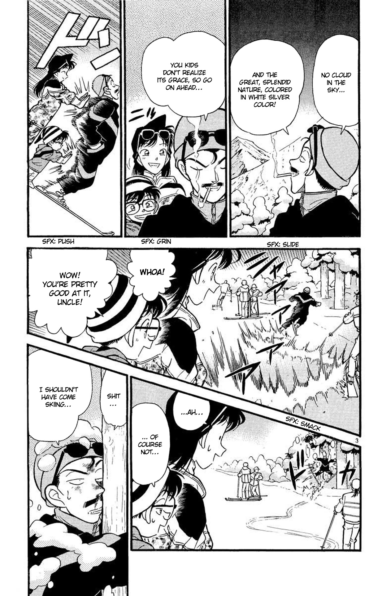 Detective Conan Chapter 99 page 4 - Chapter 99: The Tragedy Brought forth by the Snowstorm