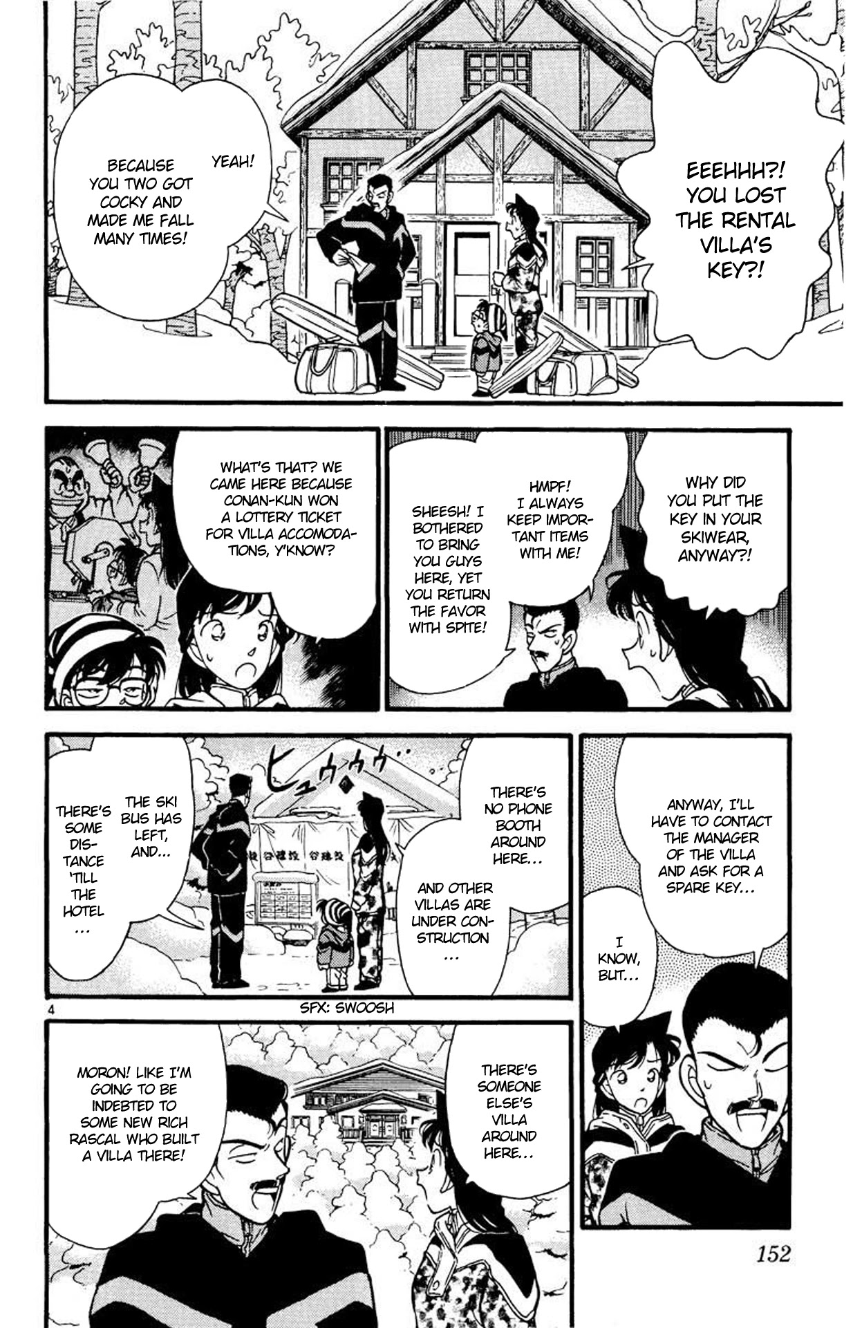 Detective Conan Chapter 99 page 5 - Chapter 99: The Tragedy Brought forth by the Snowstorm