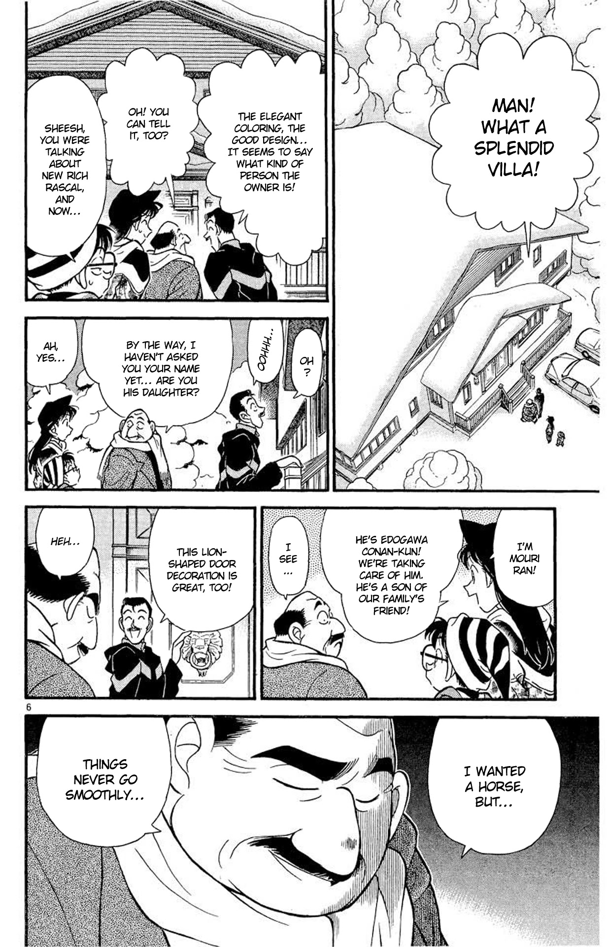 Detective Conan Chapter 99 page 7 - Chapter 99: The Tragedy Brought forth by the Snowstorm