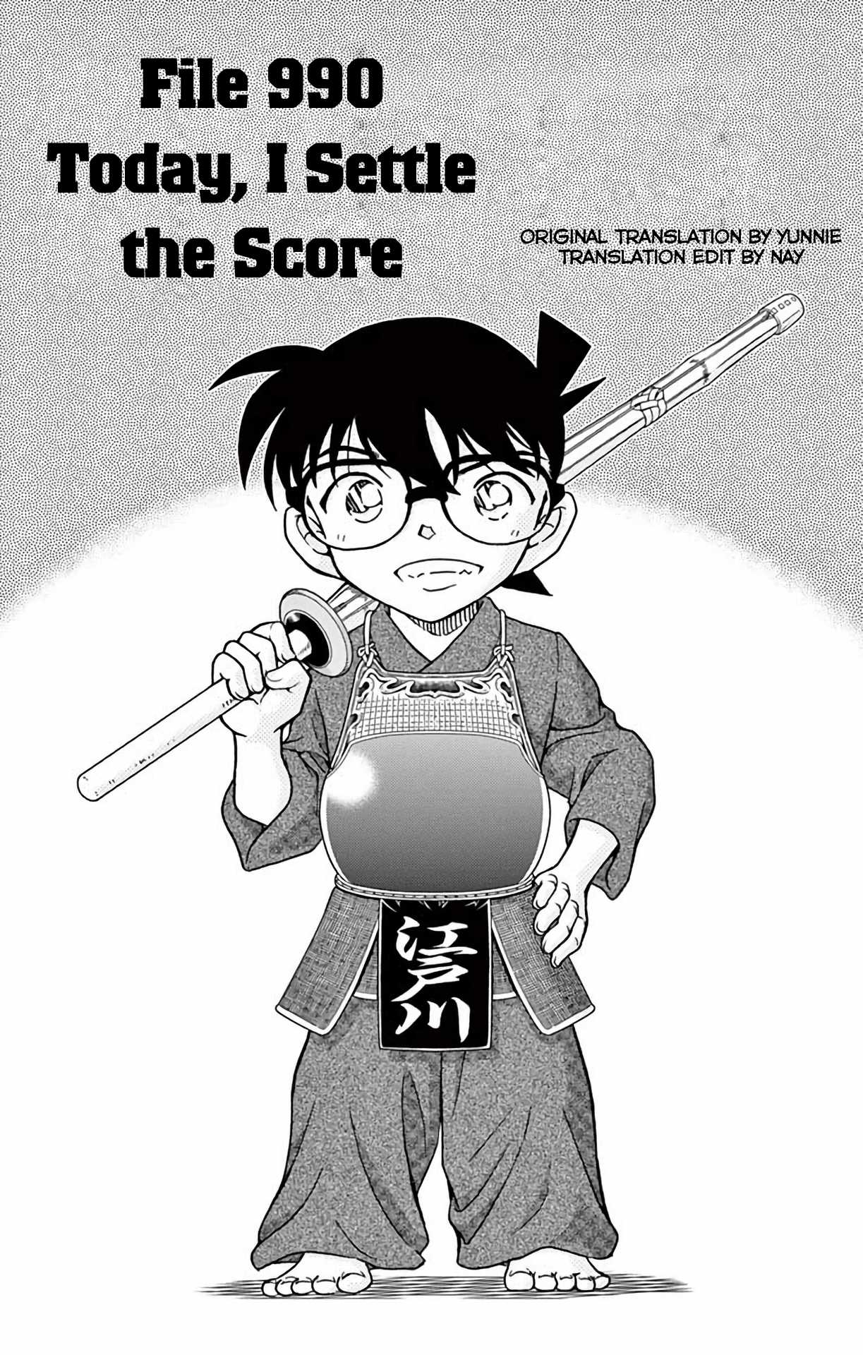 Detective Conan Chapter 990 page 2 - Chapter 990: Today, I Settle the Score