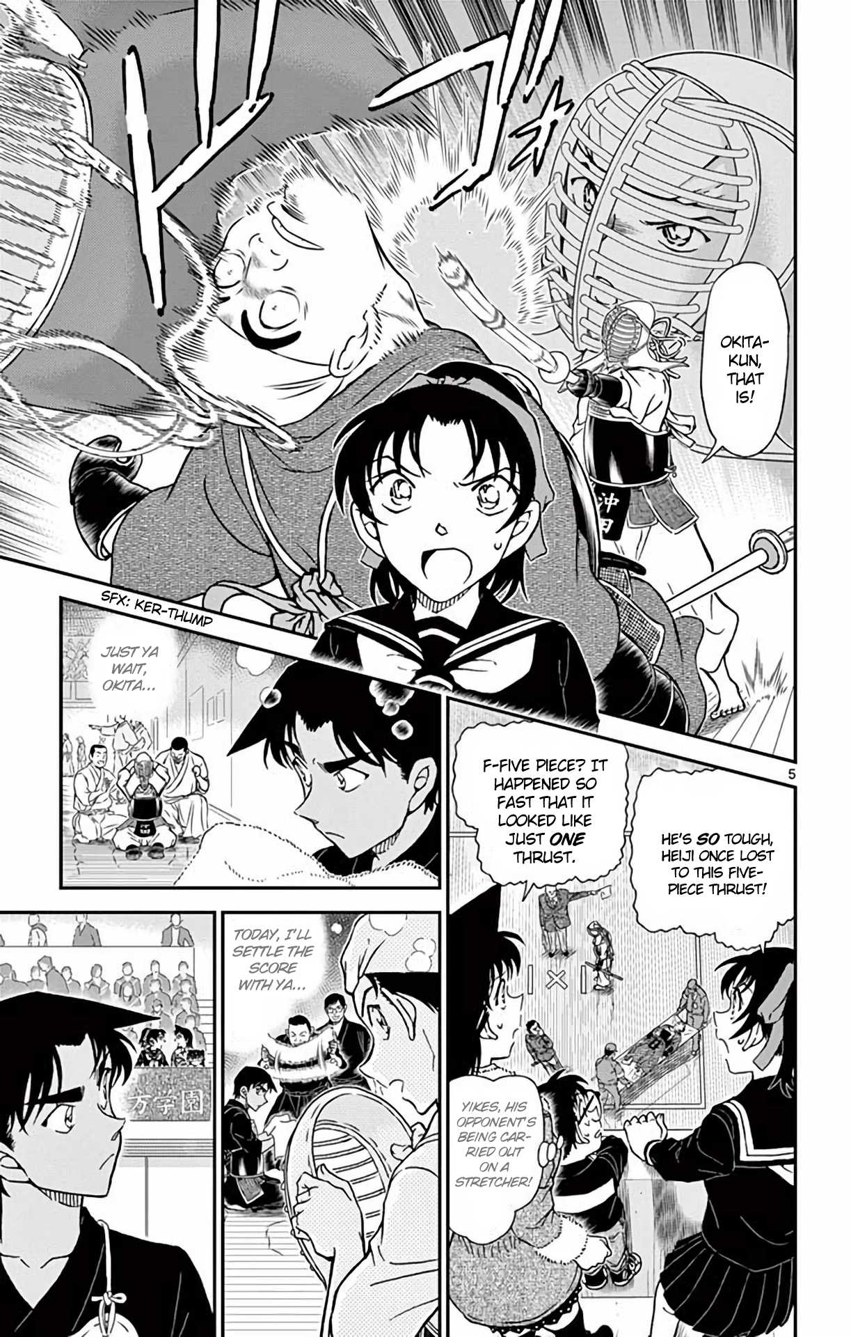Detective Conan Chapter 990 page 6 - Chapter 990: Today, I Settle the Score