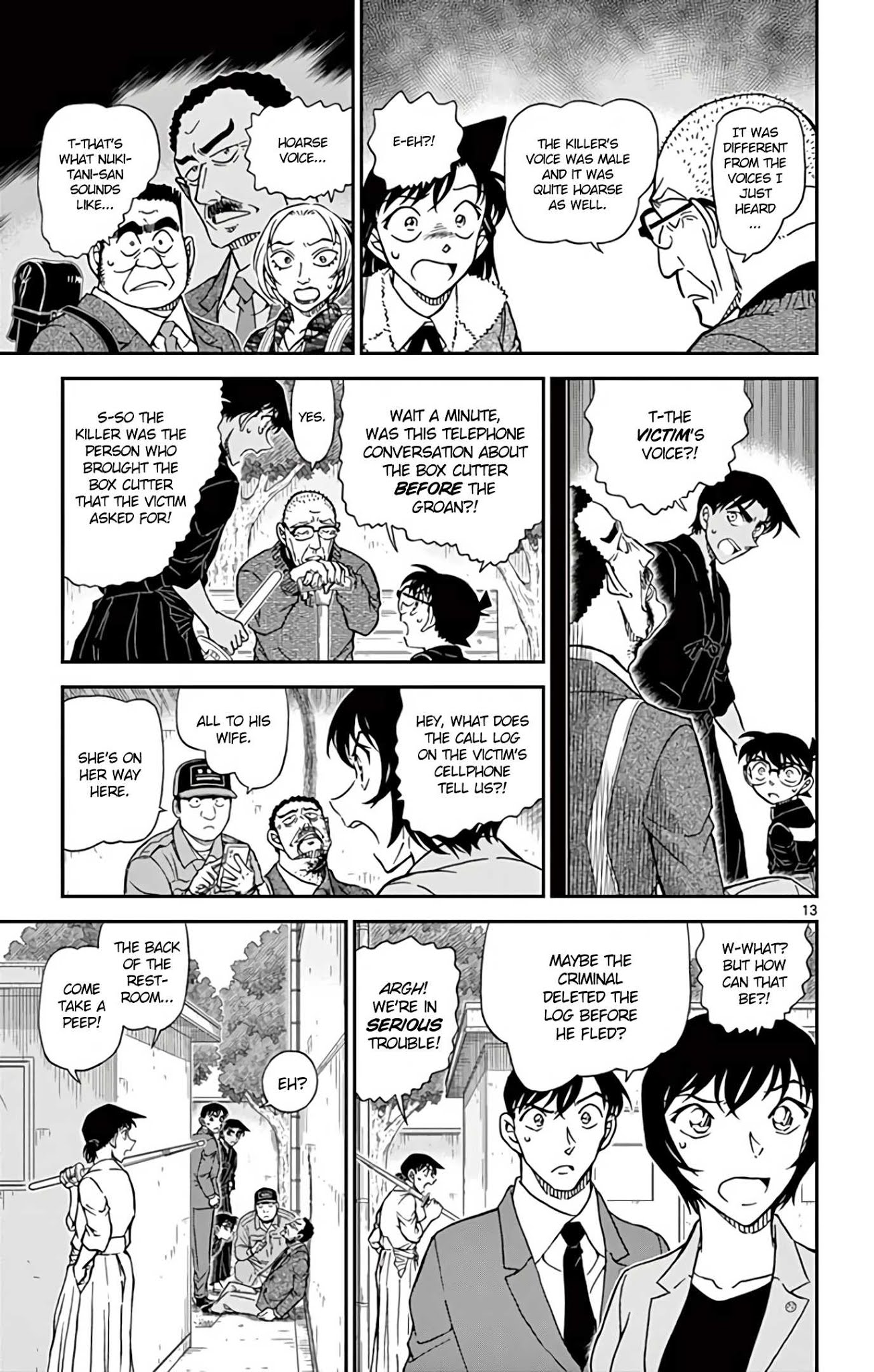 Detective Conan Chapter 991 page 14 - Chapter 991: Hands Off