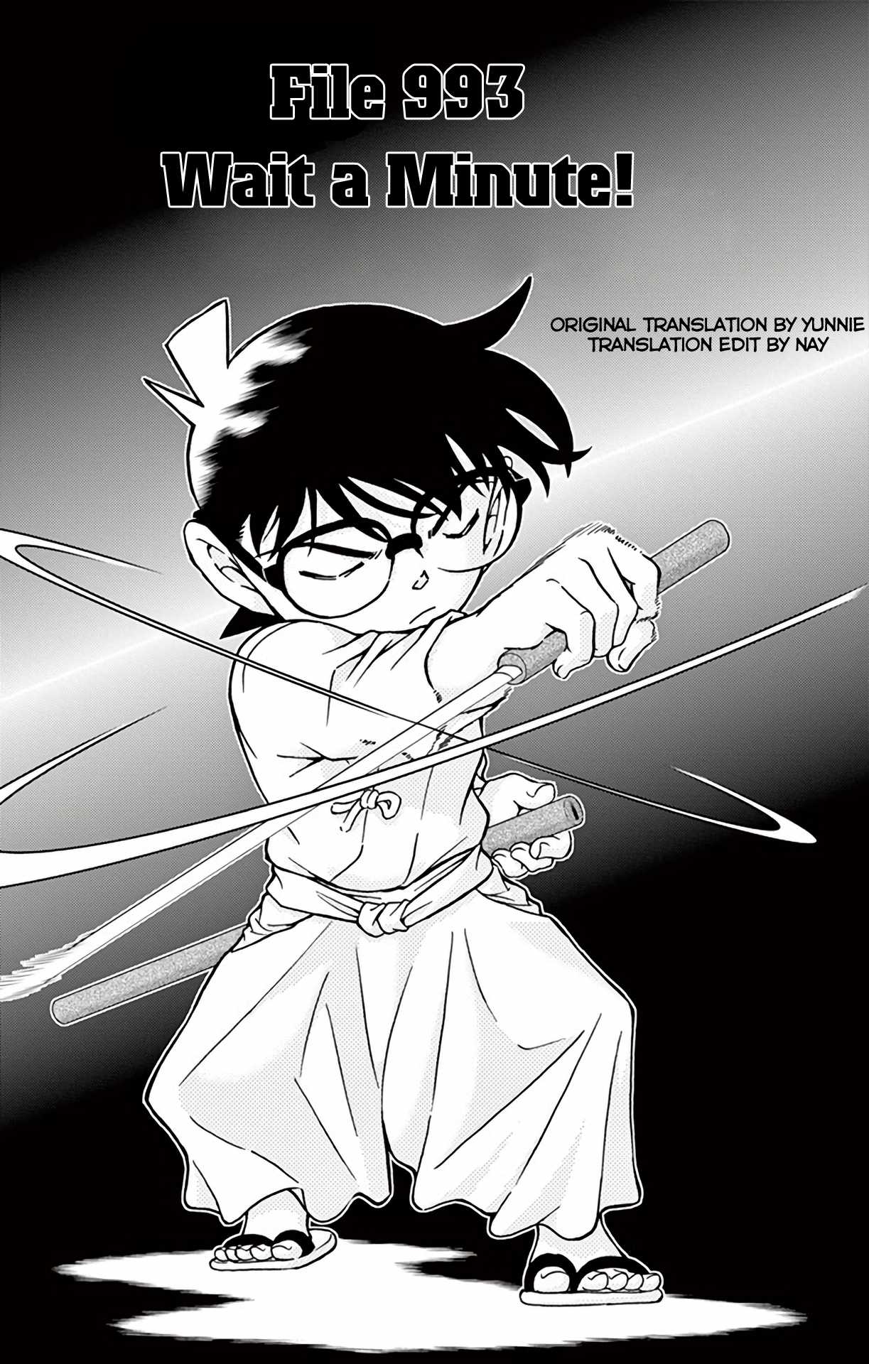 Detective Conan Chapter 993 page 2 - Chapter 993: Wait a Minute!