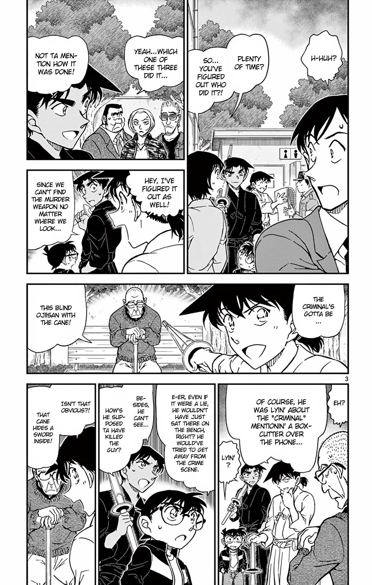 Detective Conan Chapter 993 page 4 - Chapter 993: Wait a Minute!