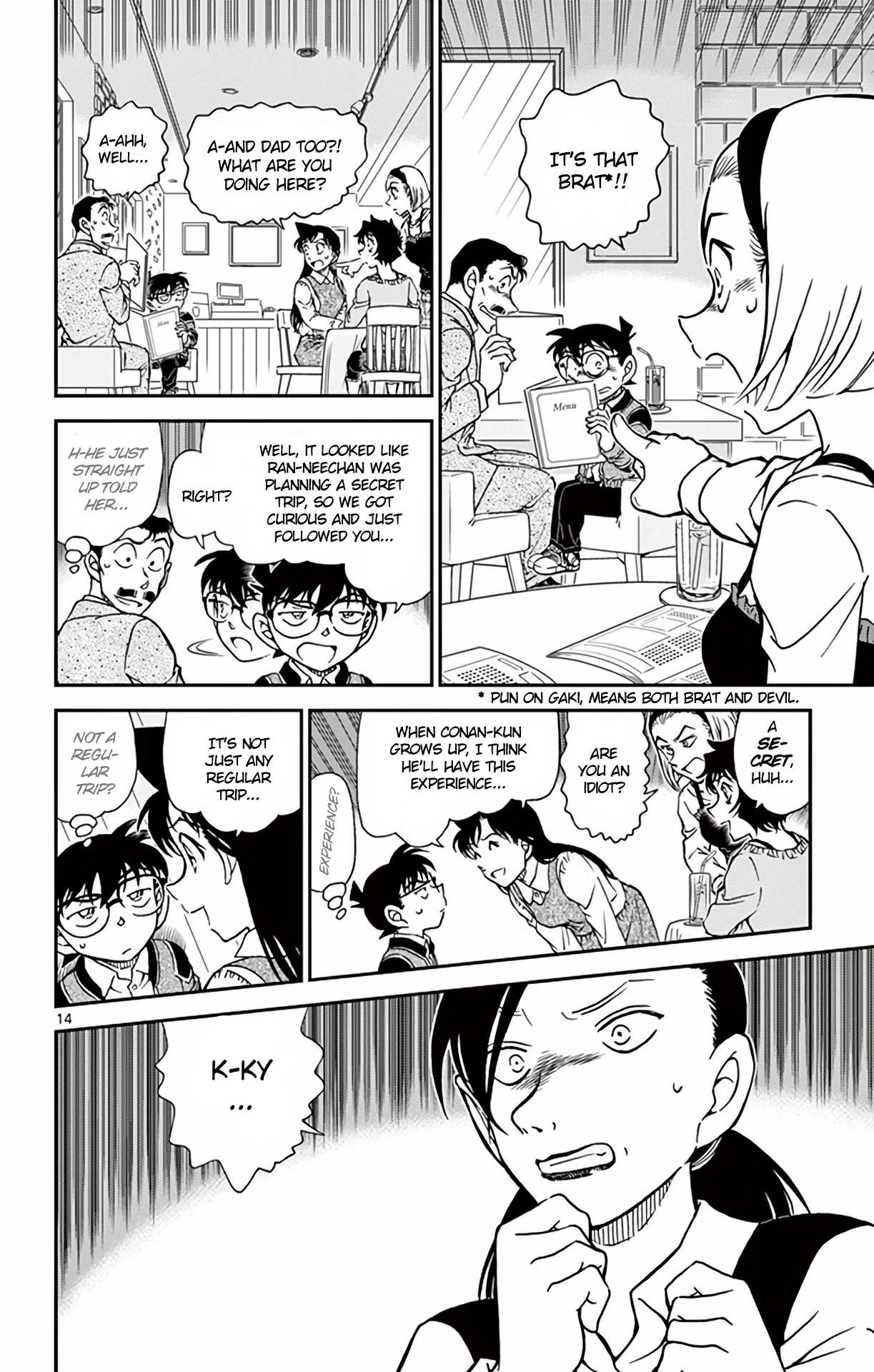 Detective Conan Chapter 994 page 15 - Chapter 994: Ran's Trace