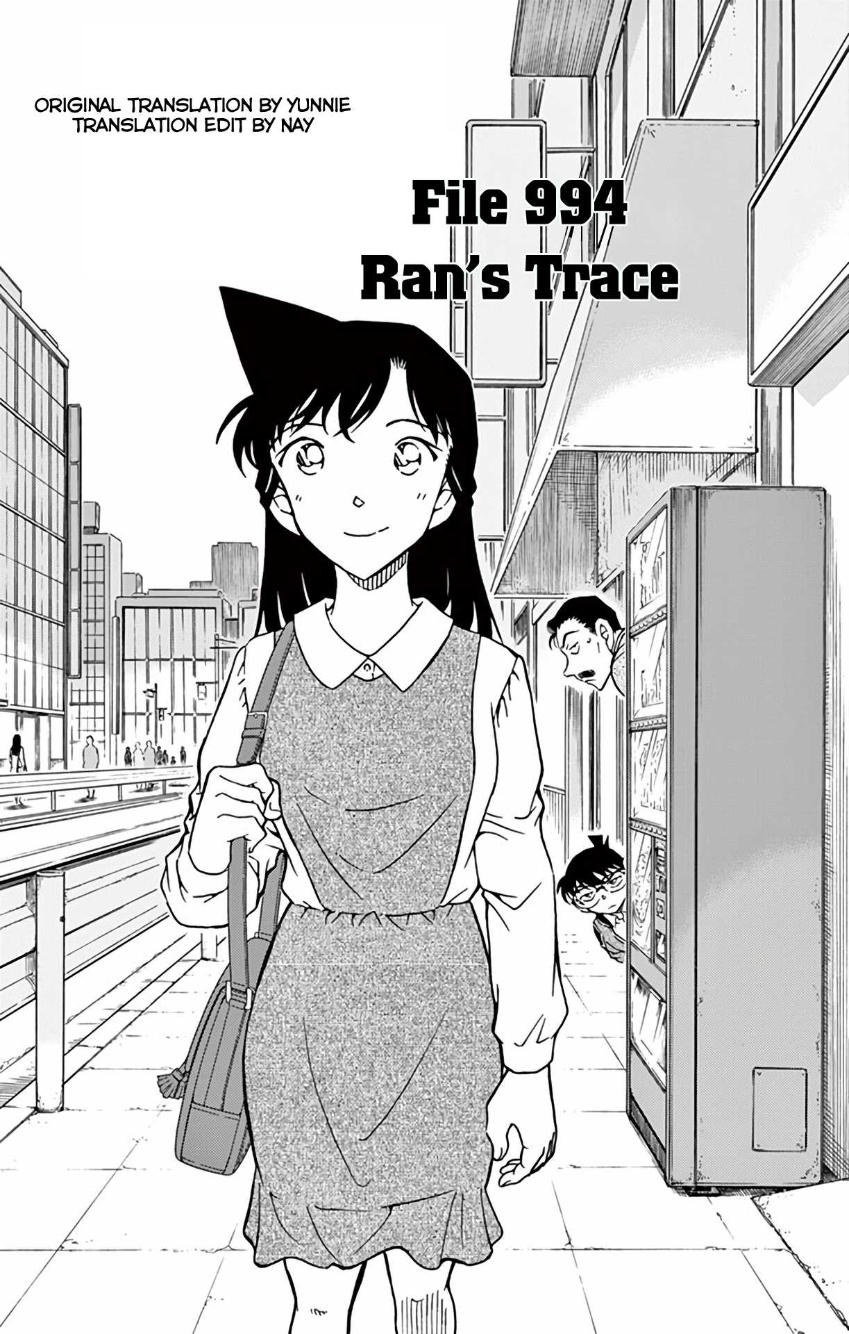 Detective Conan Chapter 994 page 2 - Chapter 994: Ran's Trace