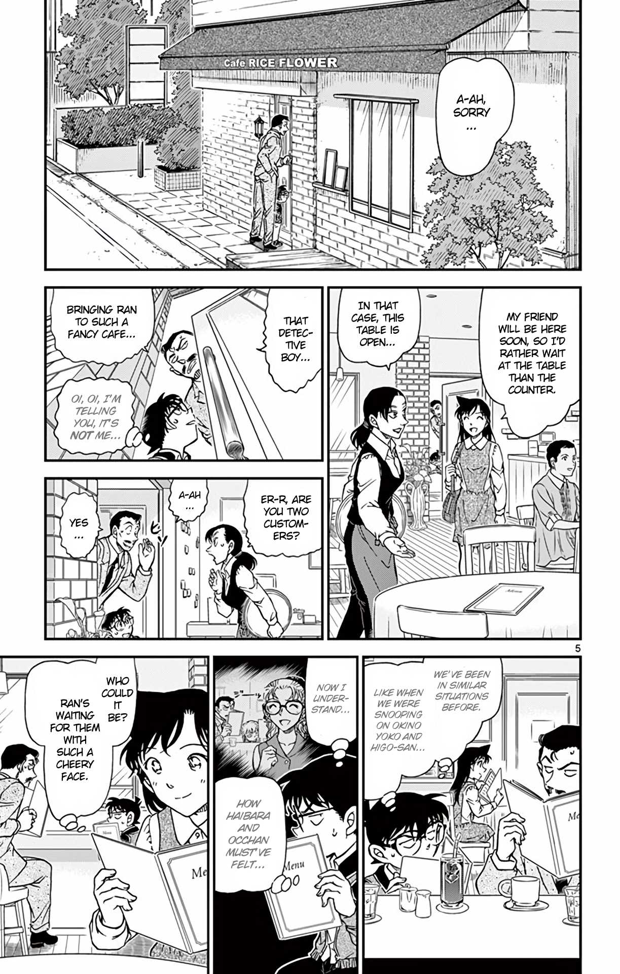 Detective Conan Chapter 994 page 6 - Chapter 994: Ran's Trace