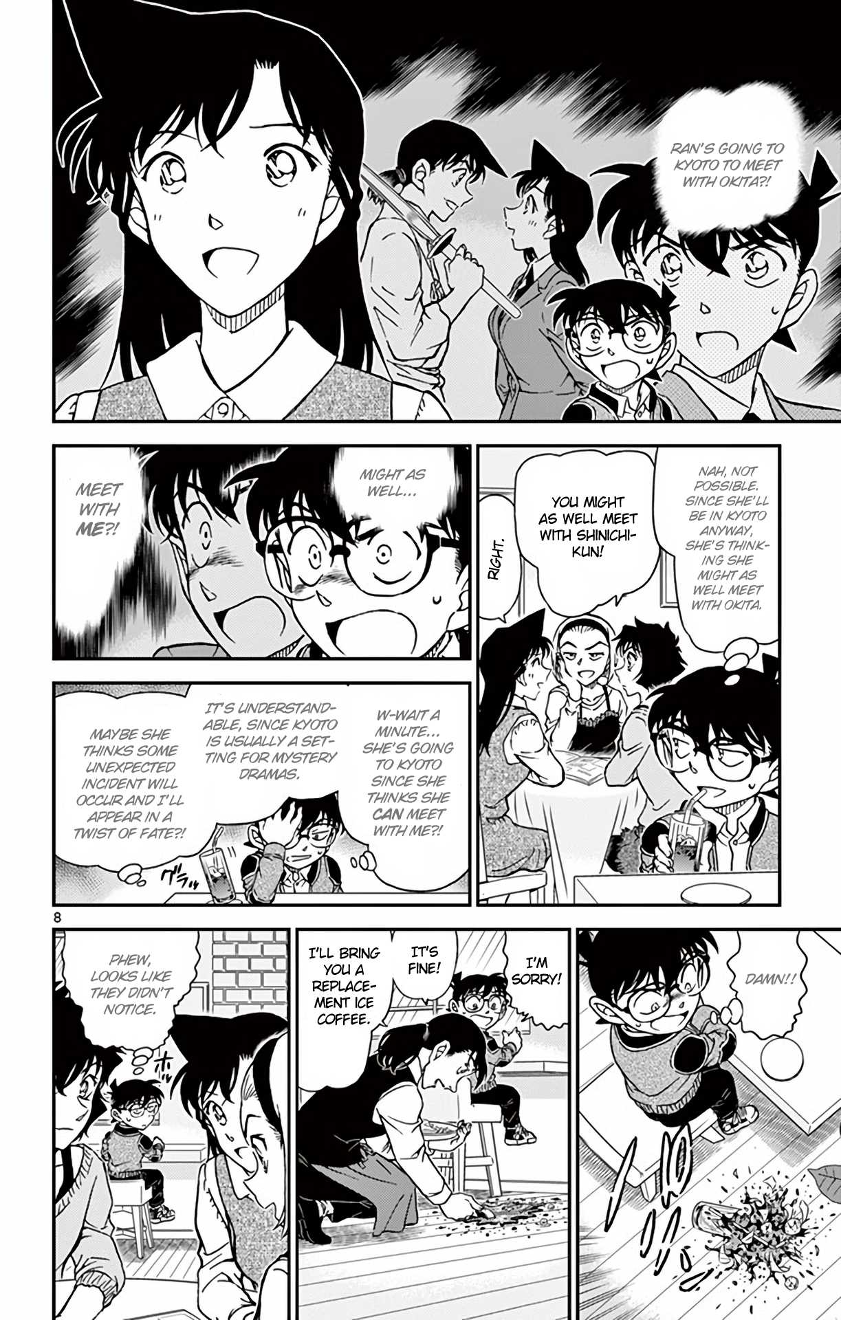 Detective Conan Chapter 994 page 9 - Chapter 994: Ran's Trace