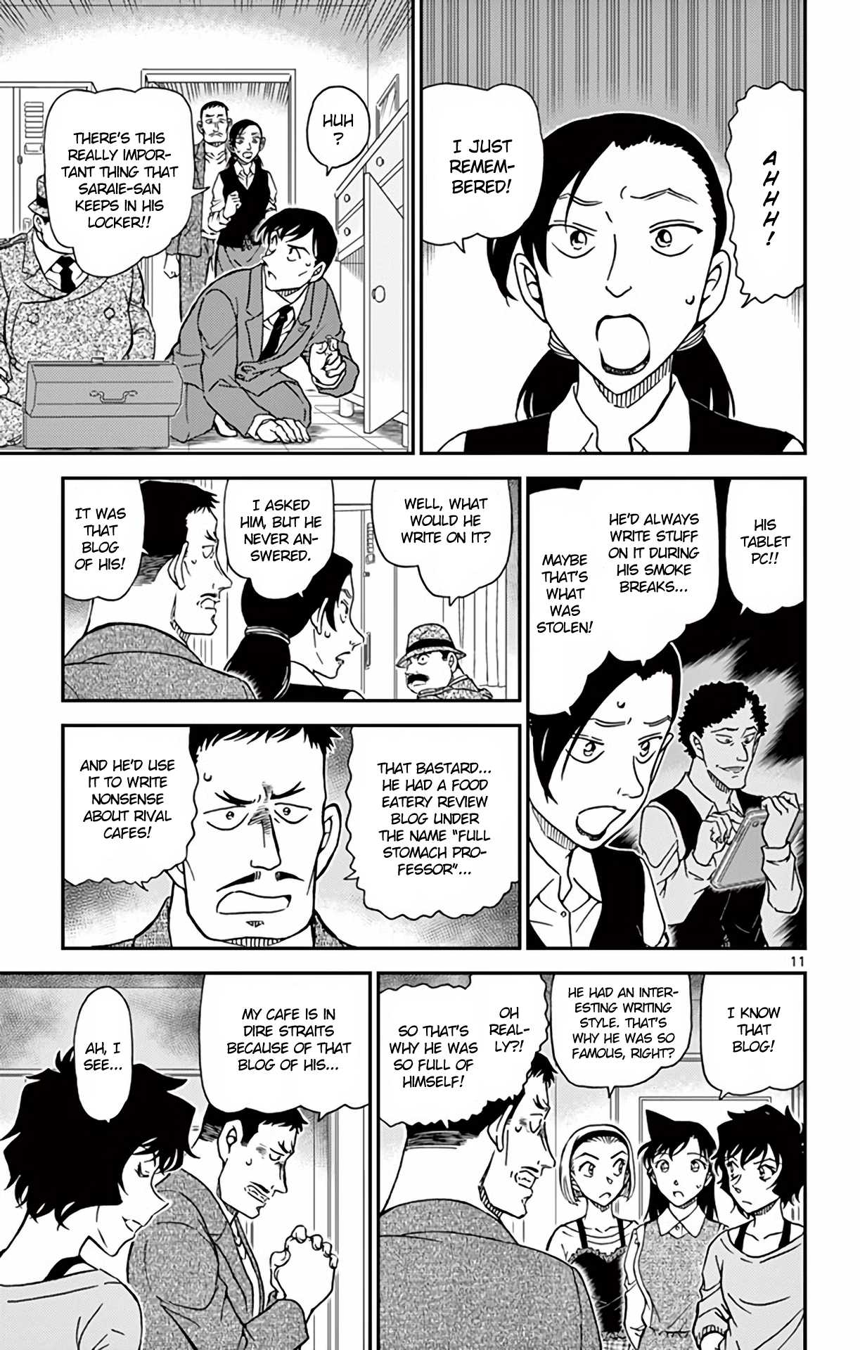 Detective Conan Chapter 995 page 12 - Chapter 995: You Don't Know?