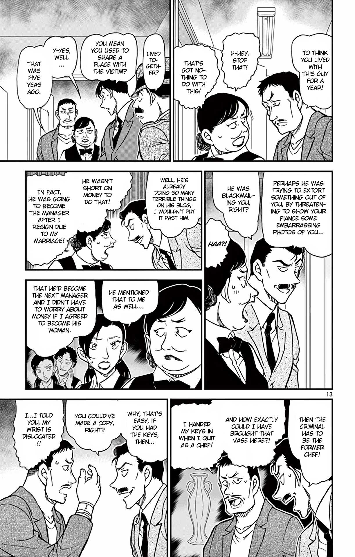 Detective Conan Chapter 995 page 14 - Chapter 995: You Don't Know?