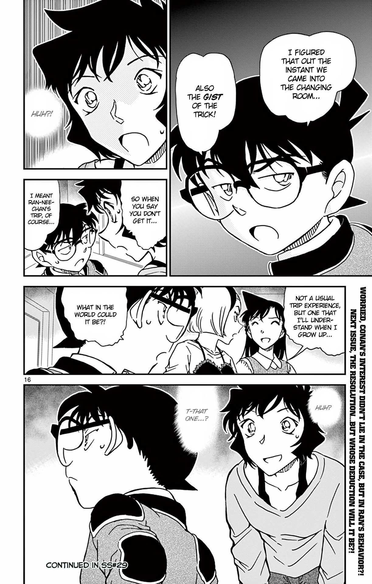Detective Conan Chapter 995 page 17 - Chapter 995: You Don't Know?