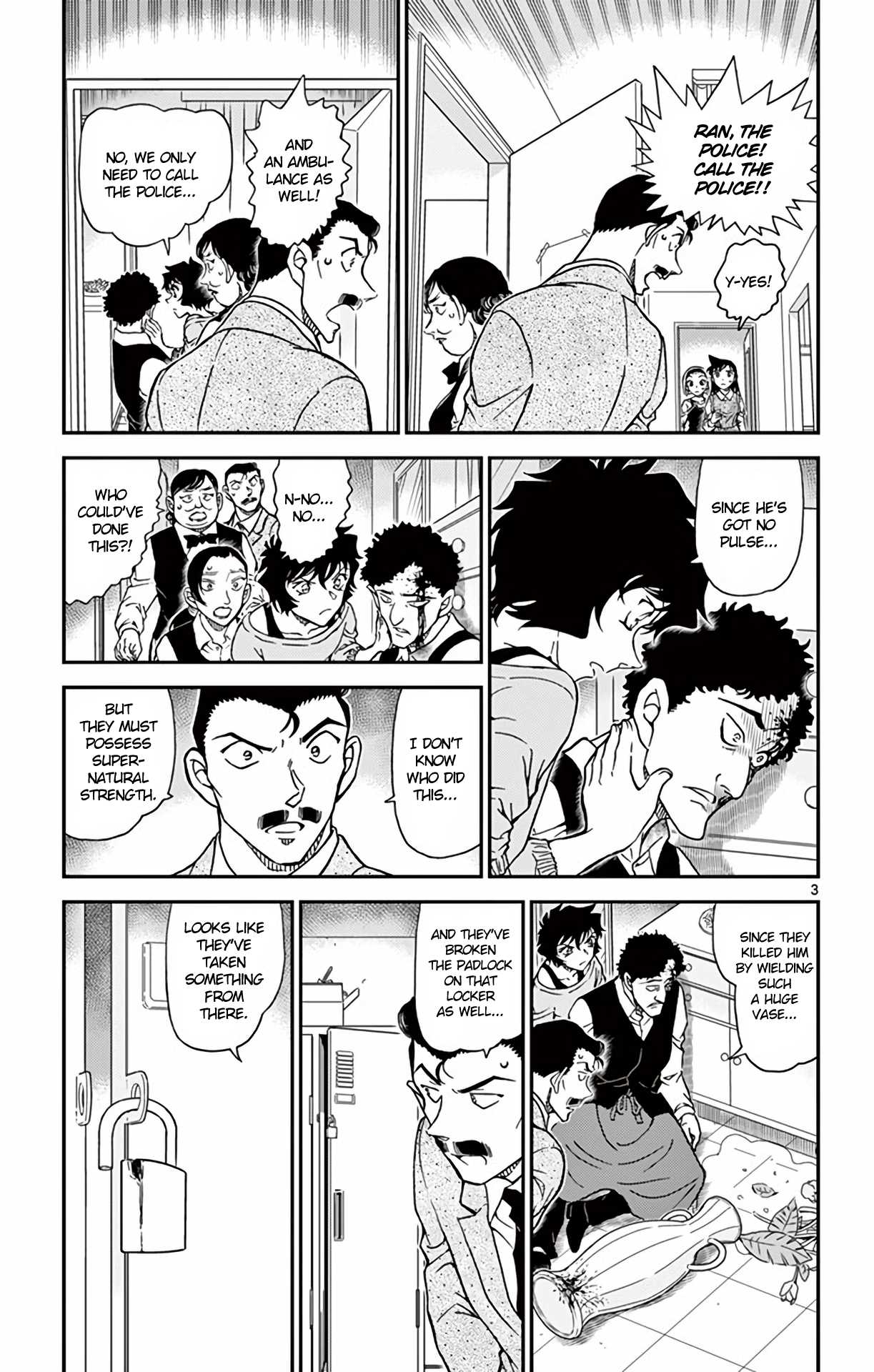 Detective Conan Chapter 995 page 4 - Chapter 995: You Don't Know?