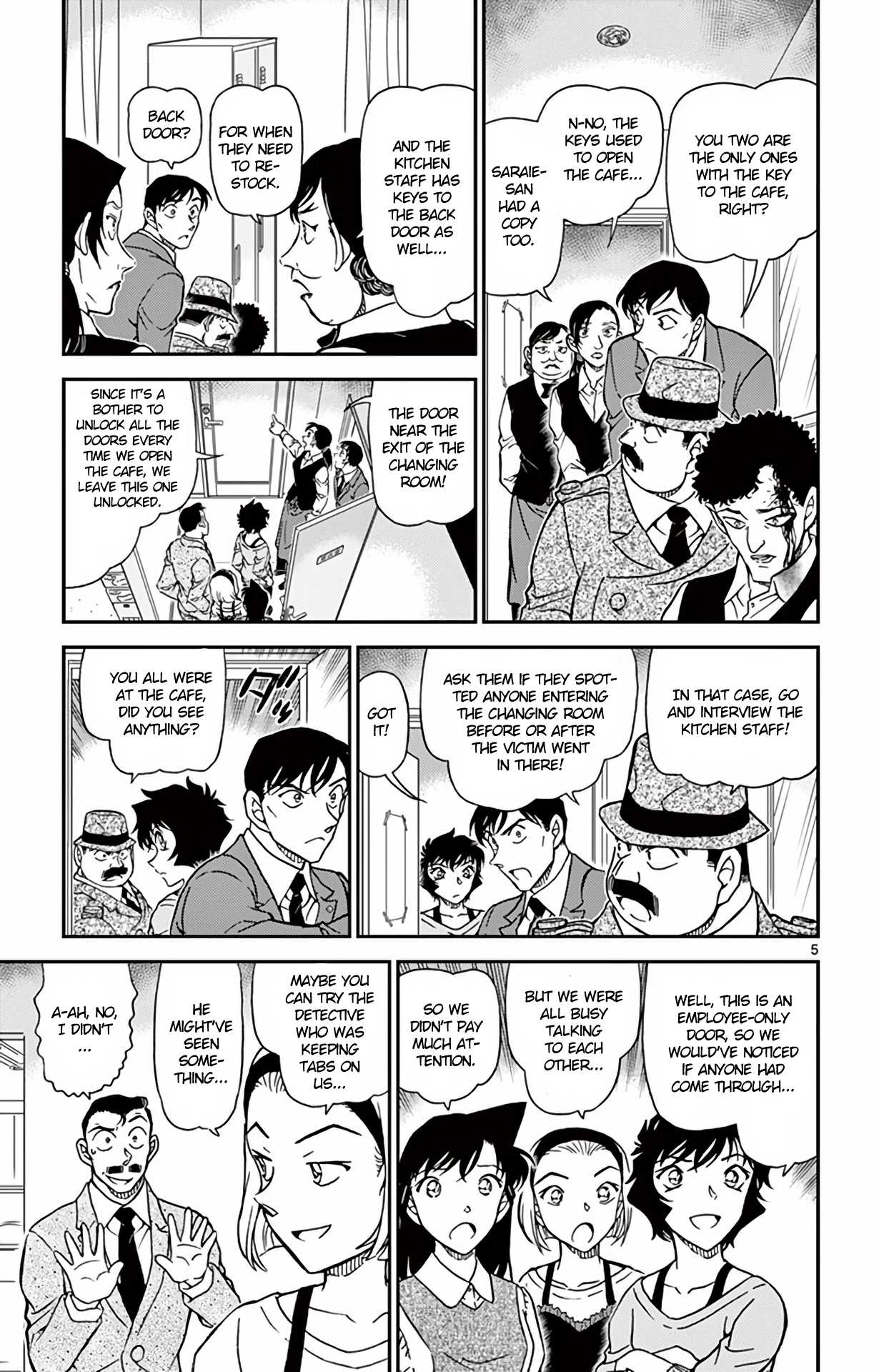Detective Conan Chapter 995 page 6 - Chapter 995: You Don't Know?