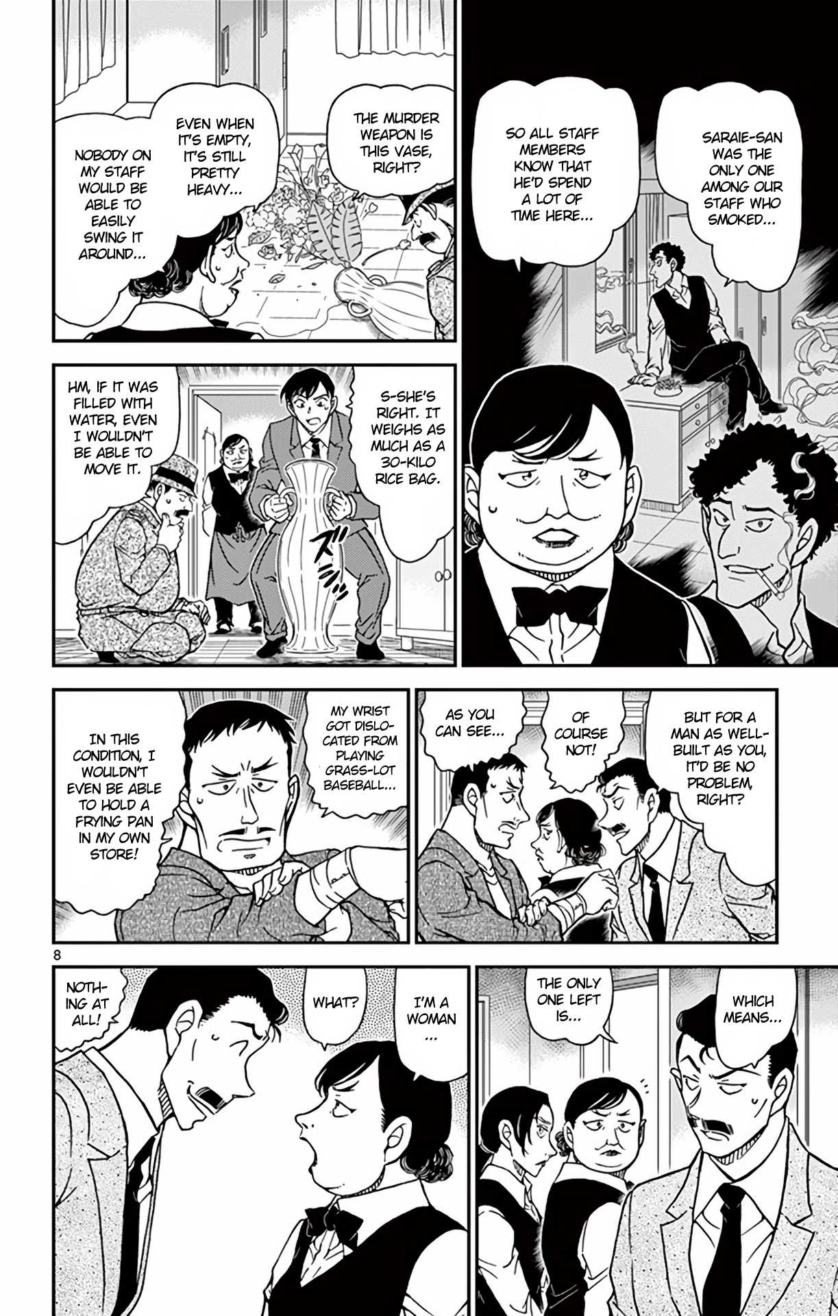 Detective Conan Chapter 995 page 9 - Chapter 995: You Don't Know?