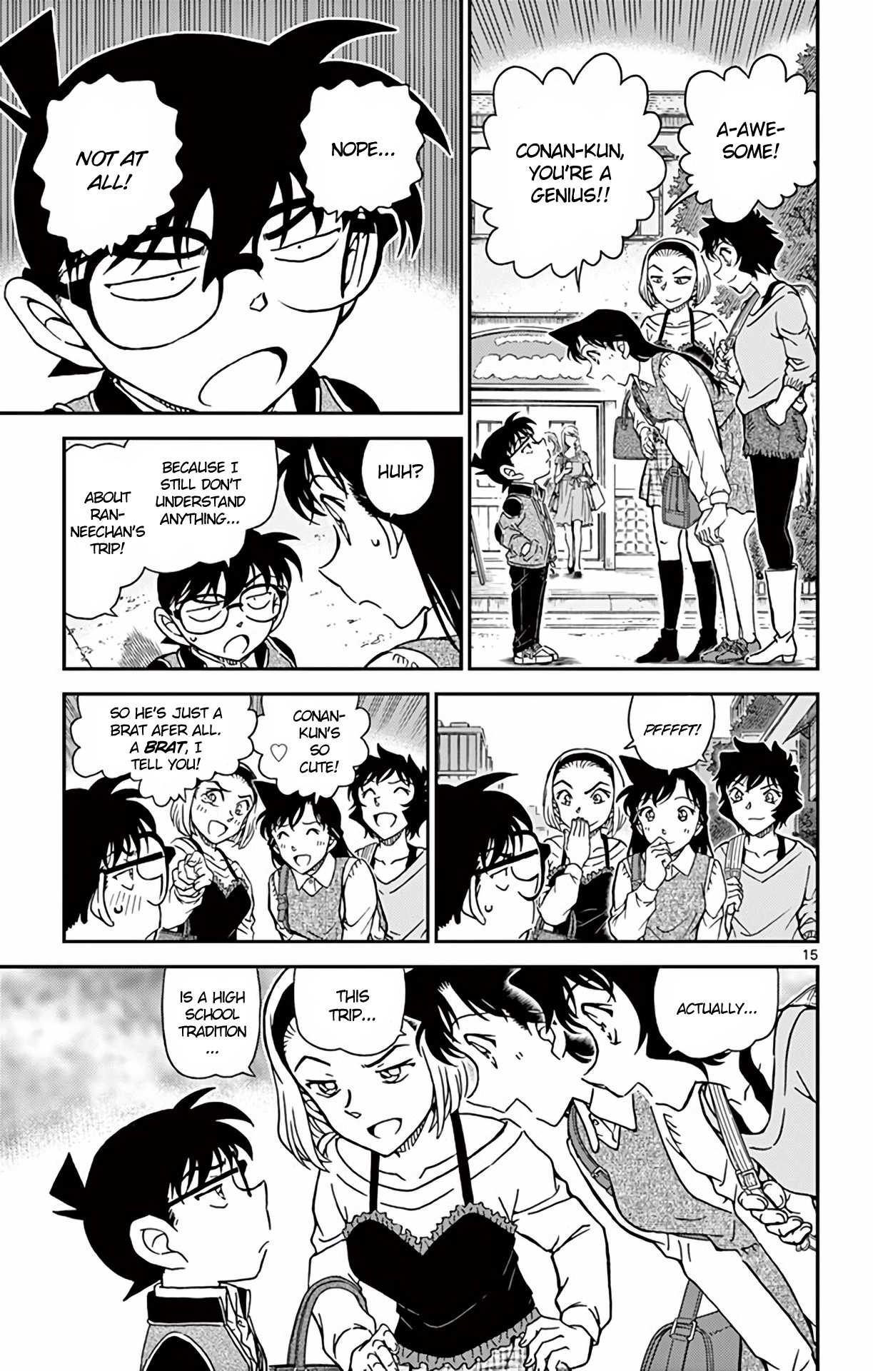 Detective Conan Chapter 996 page 16 - Chapter 996: The Truth of the Trip