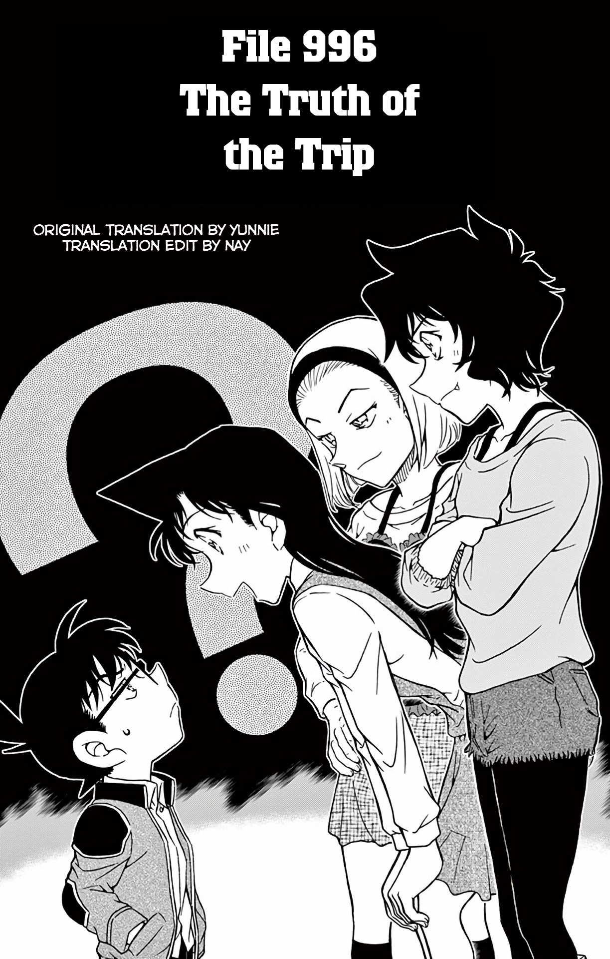 Detective Conan Chapter 996 page 2 - Chapter 996: The Truth of the Trip