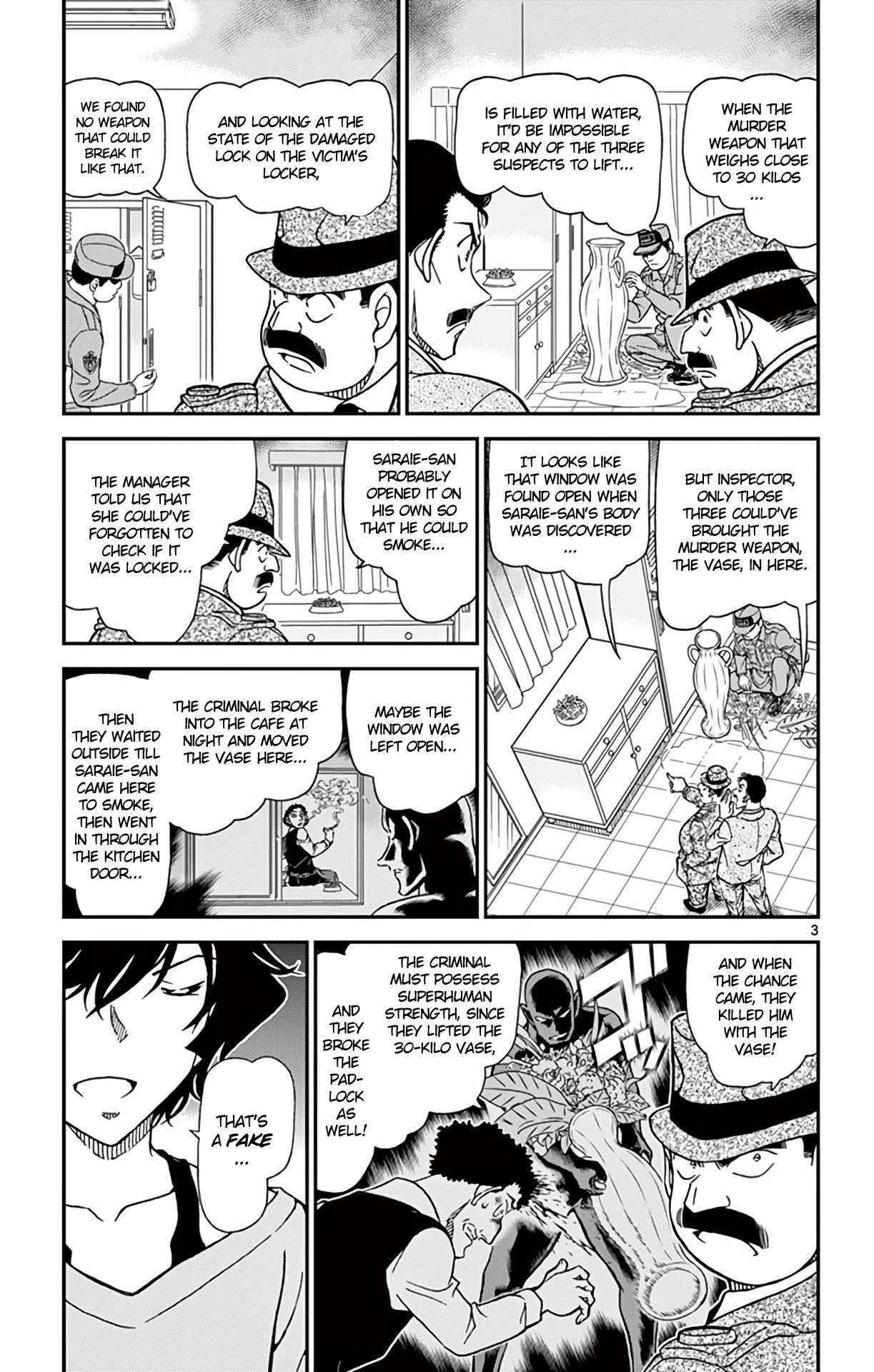 Detective Conan Chapter 996 page 4 - Chapter 996: The Truth of the Trip