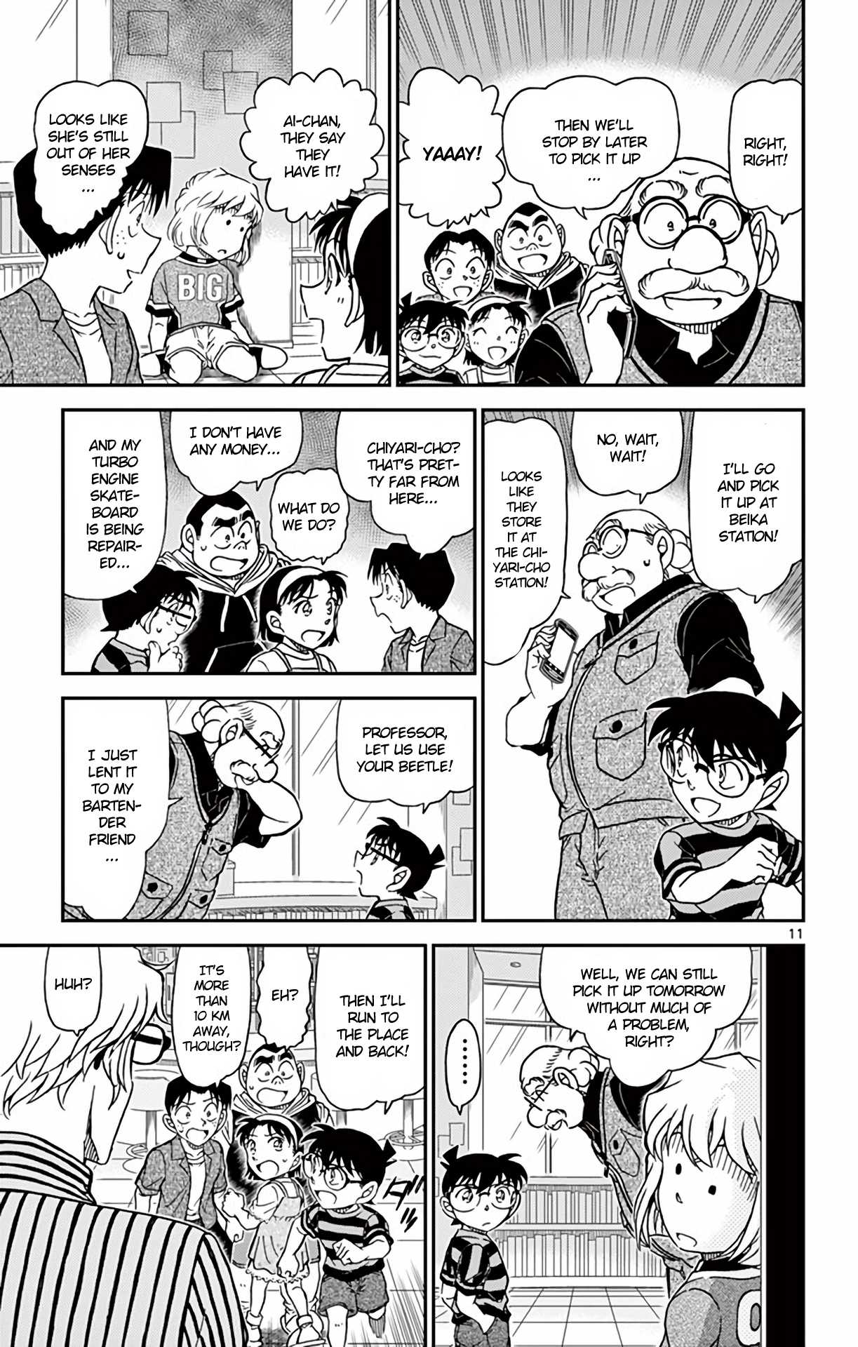 Detective Conan Chapter 997 page 12 - Chapter 997: Haibara's Mood