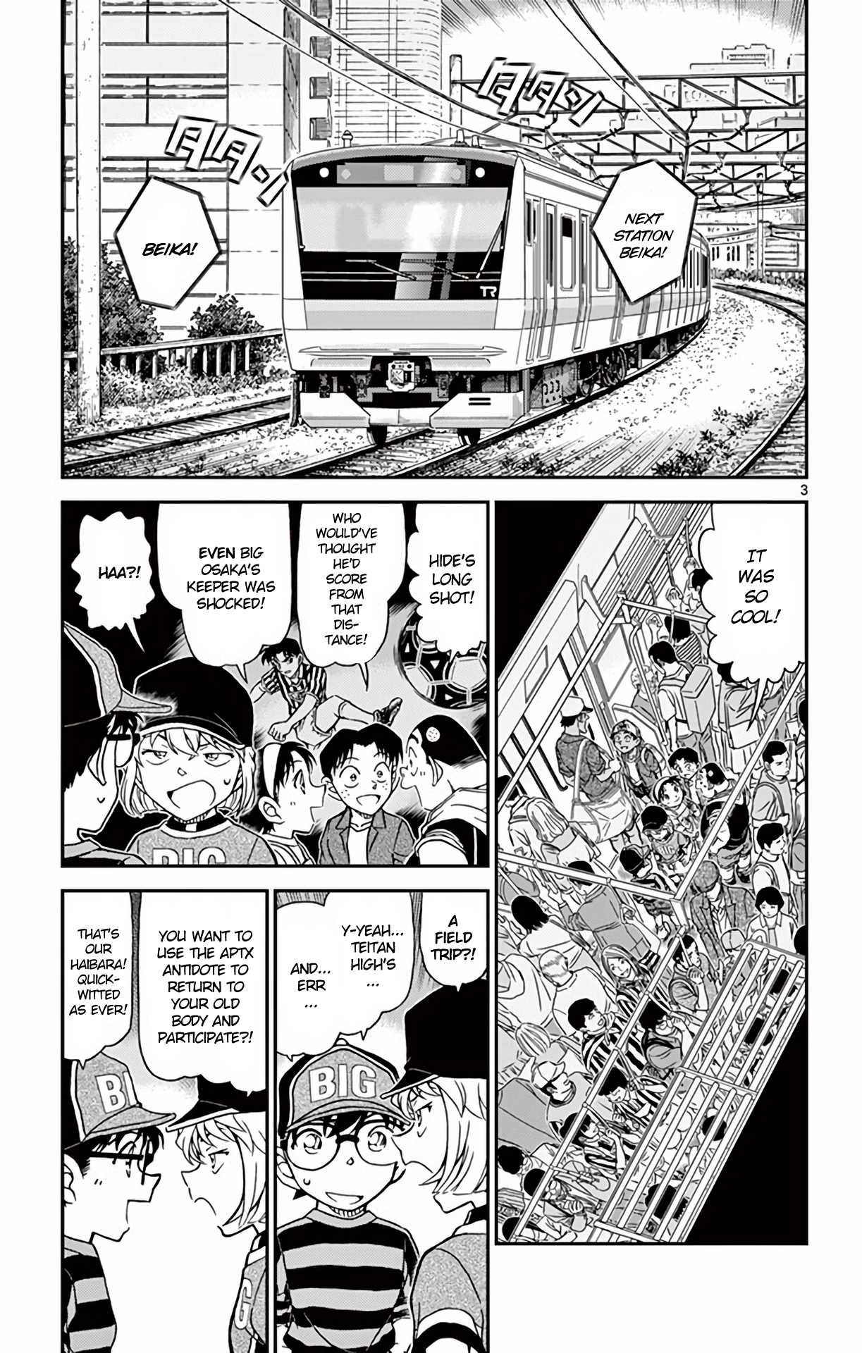Detective Conan Chapter 997 page 4 - Chapter 997: Haibara's Mood