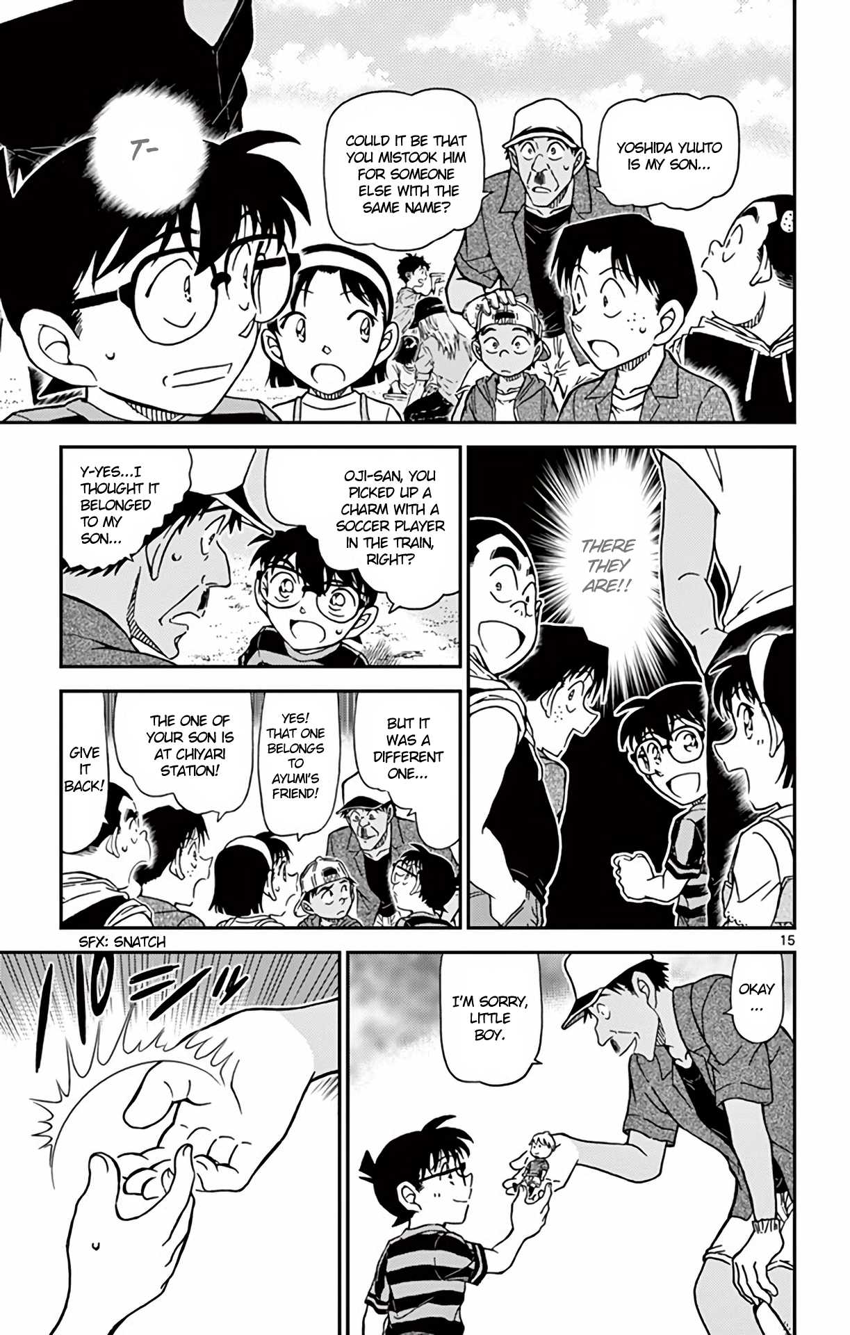 Detective Conan Chapter 998 page 16 - Chapter 998: Search for the Phone's Strap