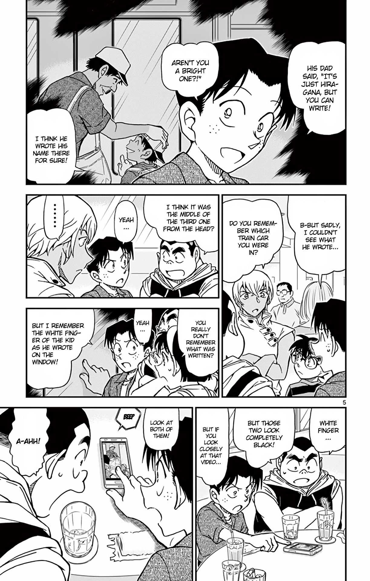 Detective Conan Chapter 998 page 6 - Chapter 998: Search for the Phone's Strap