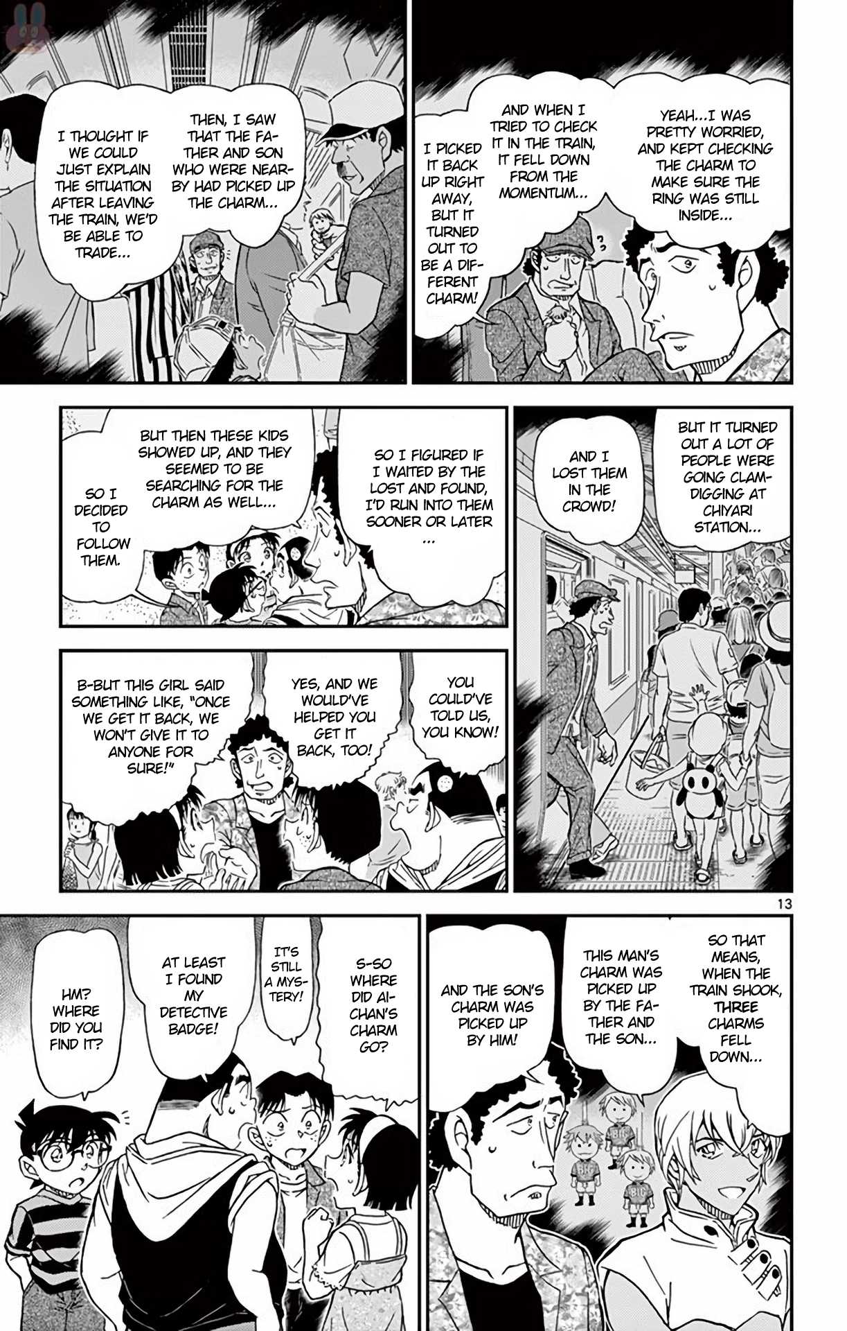 Detective Conan Chapter 999 page 14 - Chapter 999: Not Just Any Charm!