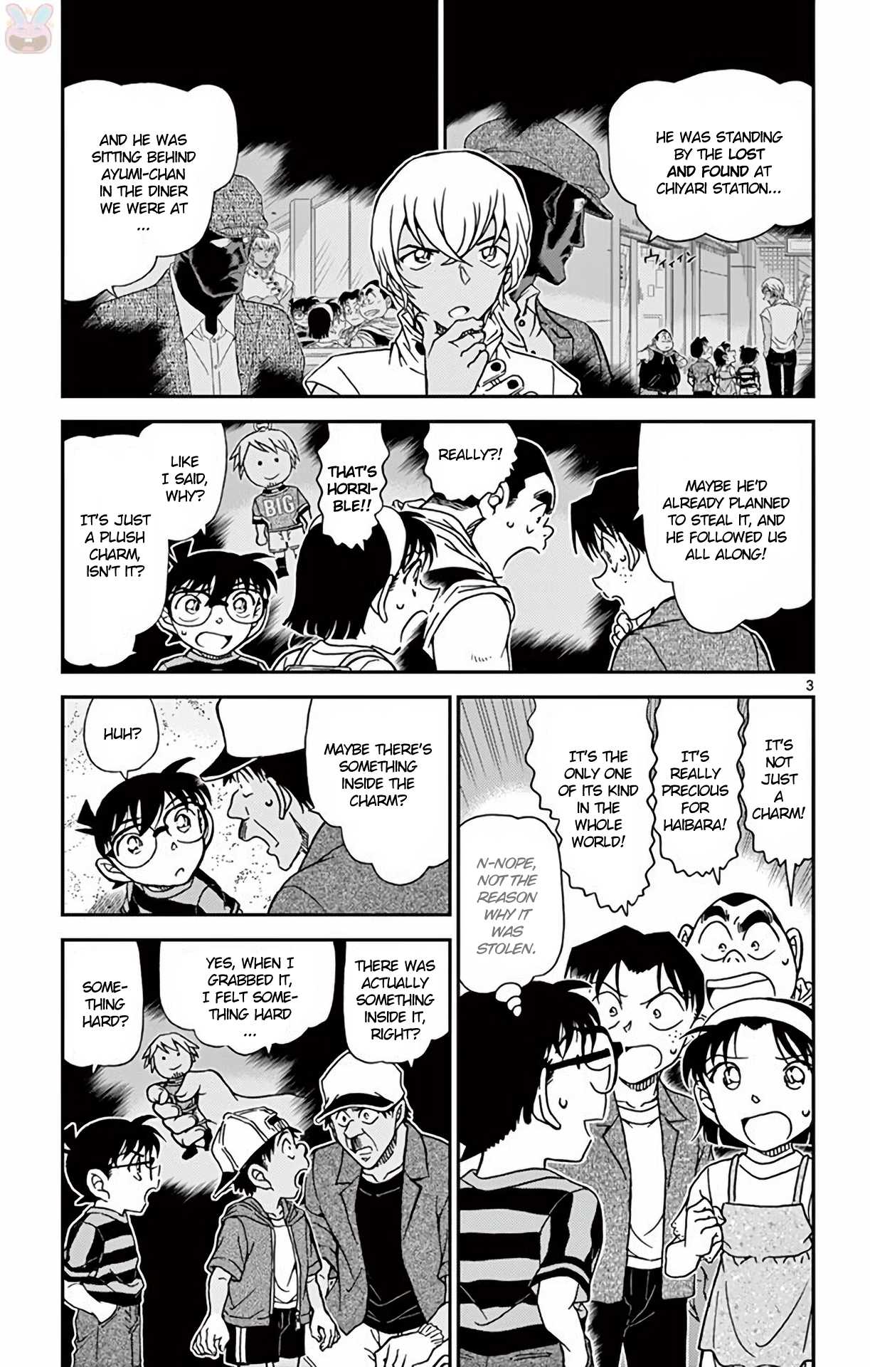 Detective Conan Chapter 999 page 4 - Chapter 999: Not Just Any Charm!