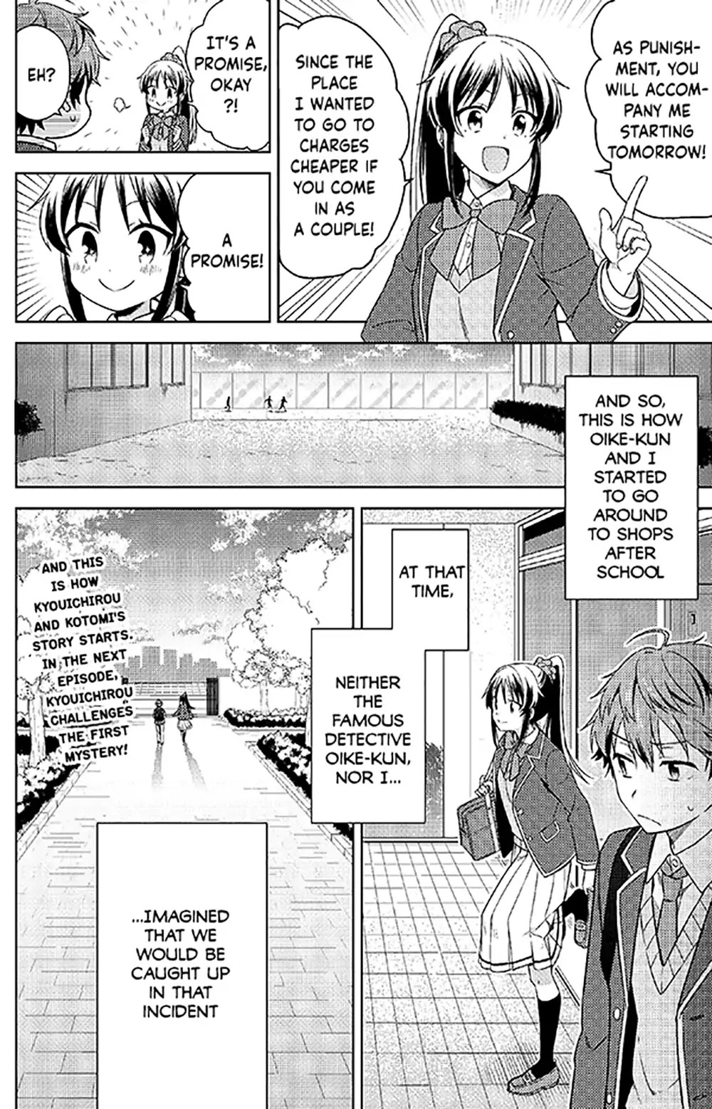 Detective-kun, You're So Reliable! Chapter 1 page 14 - Chapter 1