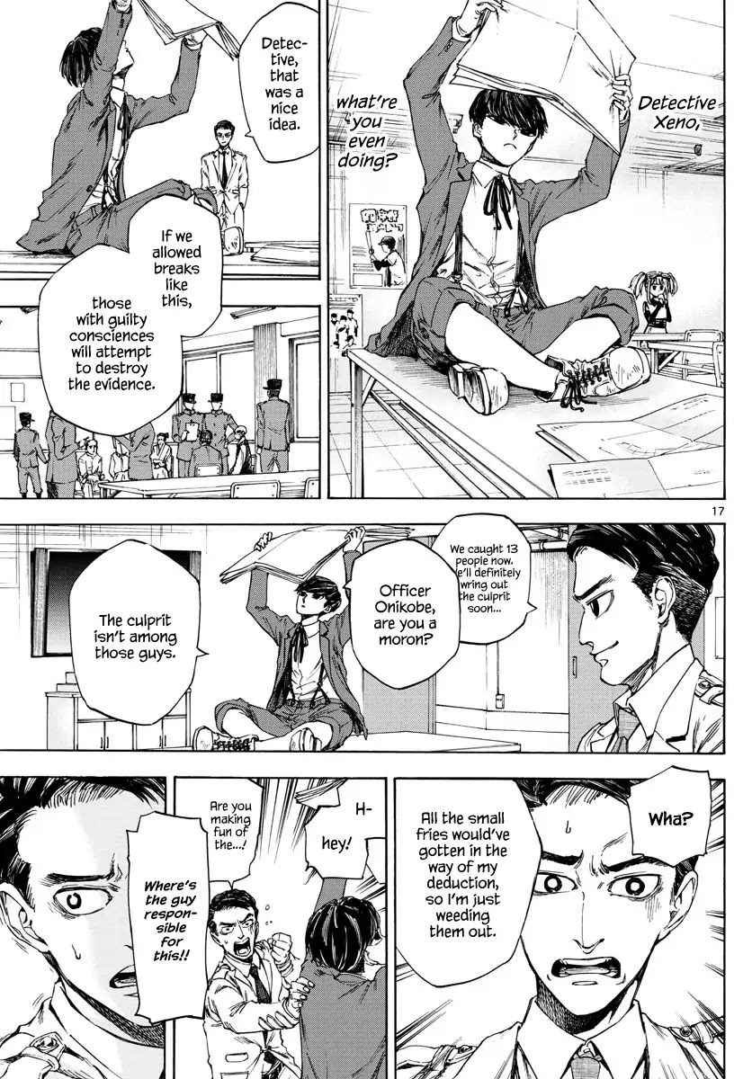 Detective Xeno and the Seven Locked Murder Rooms Chapter 1 page 16 - Chapter 1: The stadium killer