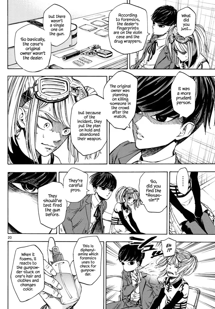 Detective Xeno and the Seven Locked Murder Rooms Chapter 1 page 19 - Chapter 1: The stadium killer