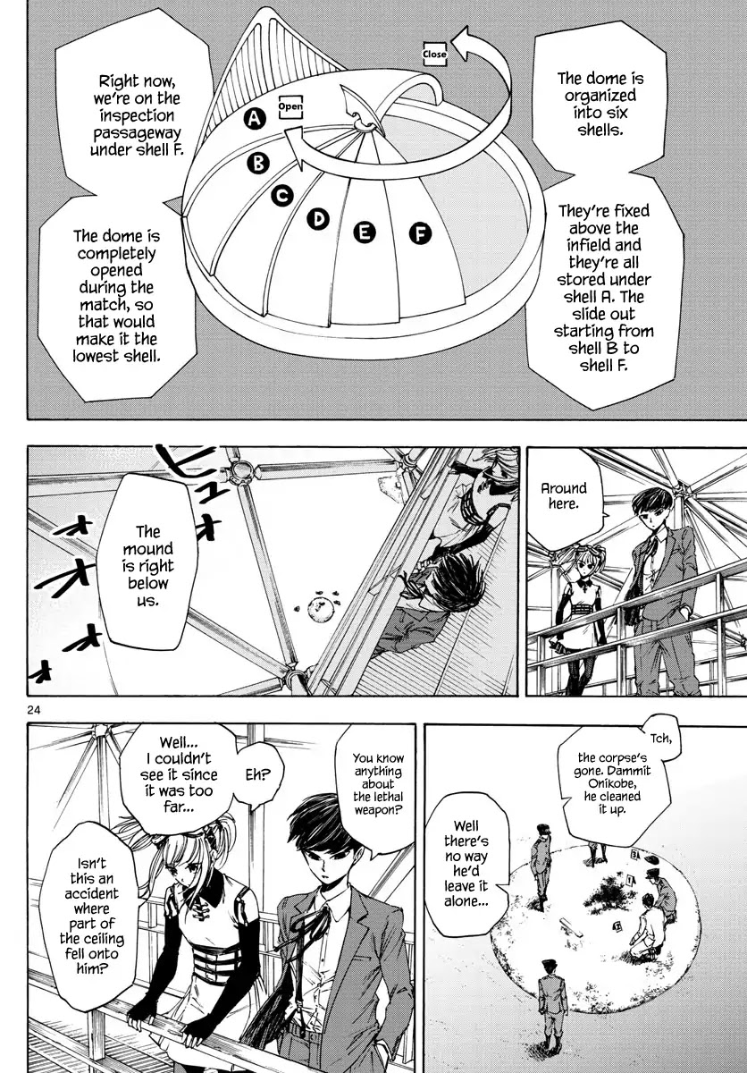 Detective Xeno and the Seven Locked Murder Rooms Chapter 1 page 23 - Chapter 1: The stadium killer