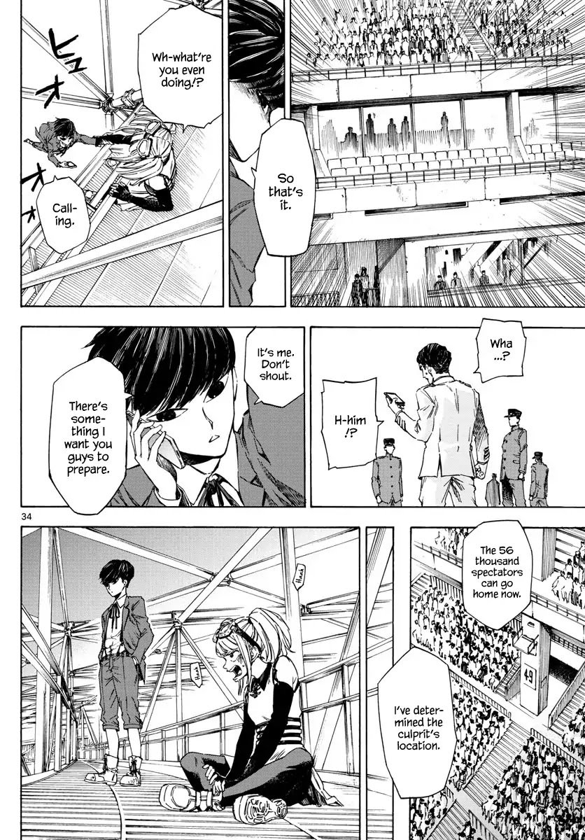 Detective Xeno and the Seven Locked Murder Rooms Chapter 1 page 32 - Chapter 1: The stadium killer