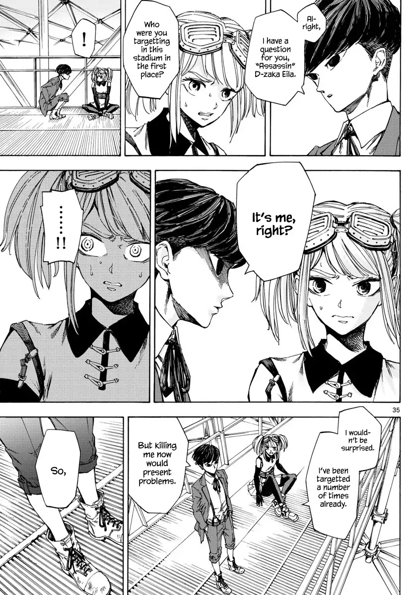 Detective Xeno and the Seven Locked Murder Rooms Chapter 1 page 33 - Chapter 1: The stadium killer