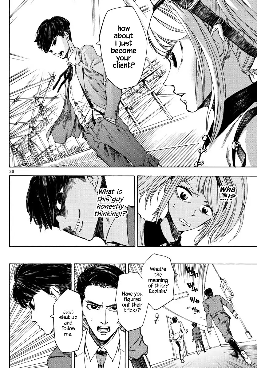 Detective Xeno and the Seven Locked Murder Rooms Chapter 1 page 34 - Chapter 1: The stadium killer