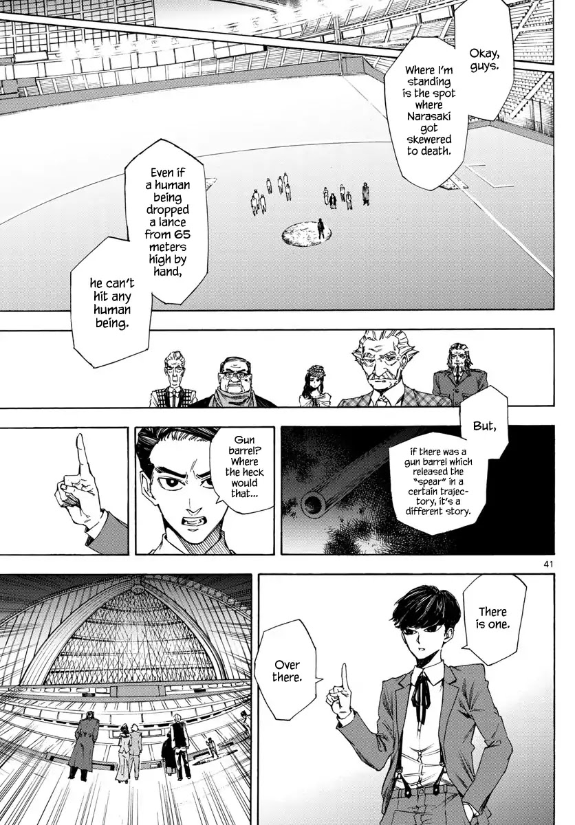Detective Xeno and the Seven Locked Murder Rooms Chapter 1 page 39 - Chapter 1: The stadium killer