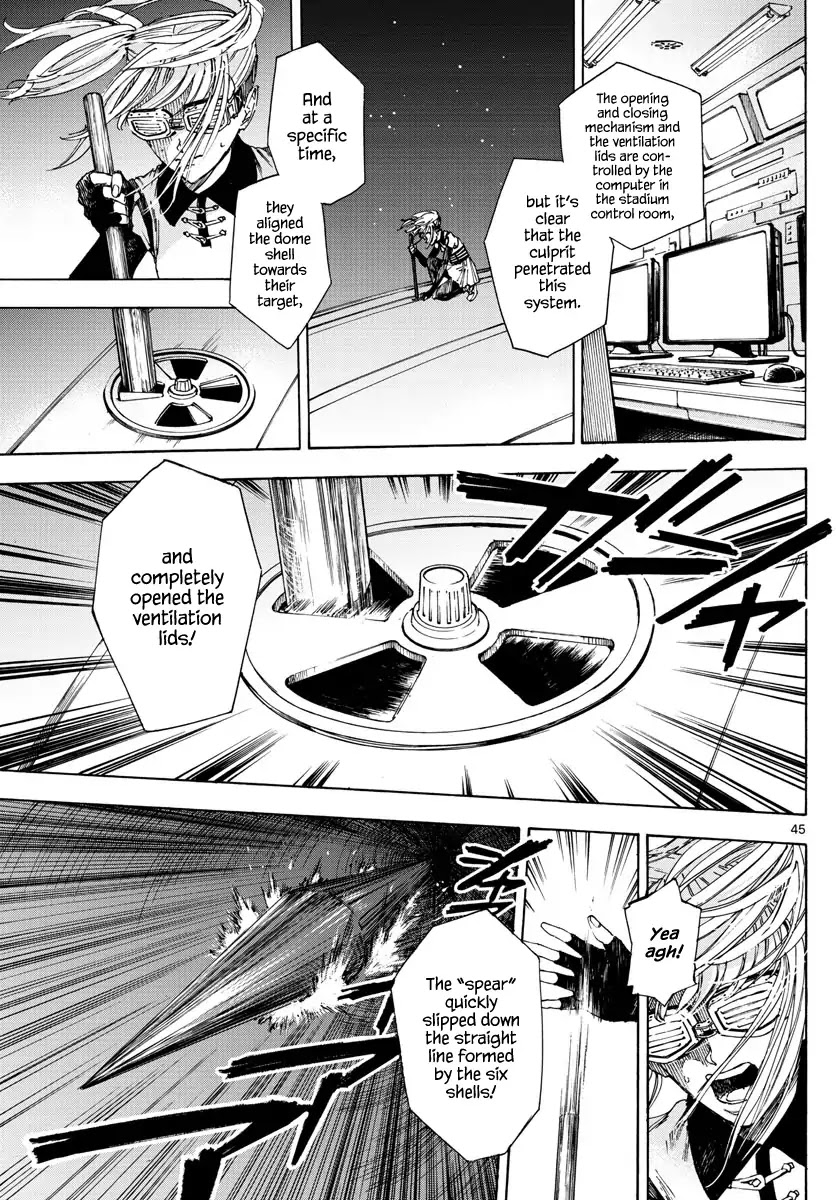 Detective Xeno and the Seven Locked Murder Rooms Chapter 1 page 43 - Chapter 1: The stadium killer