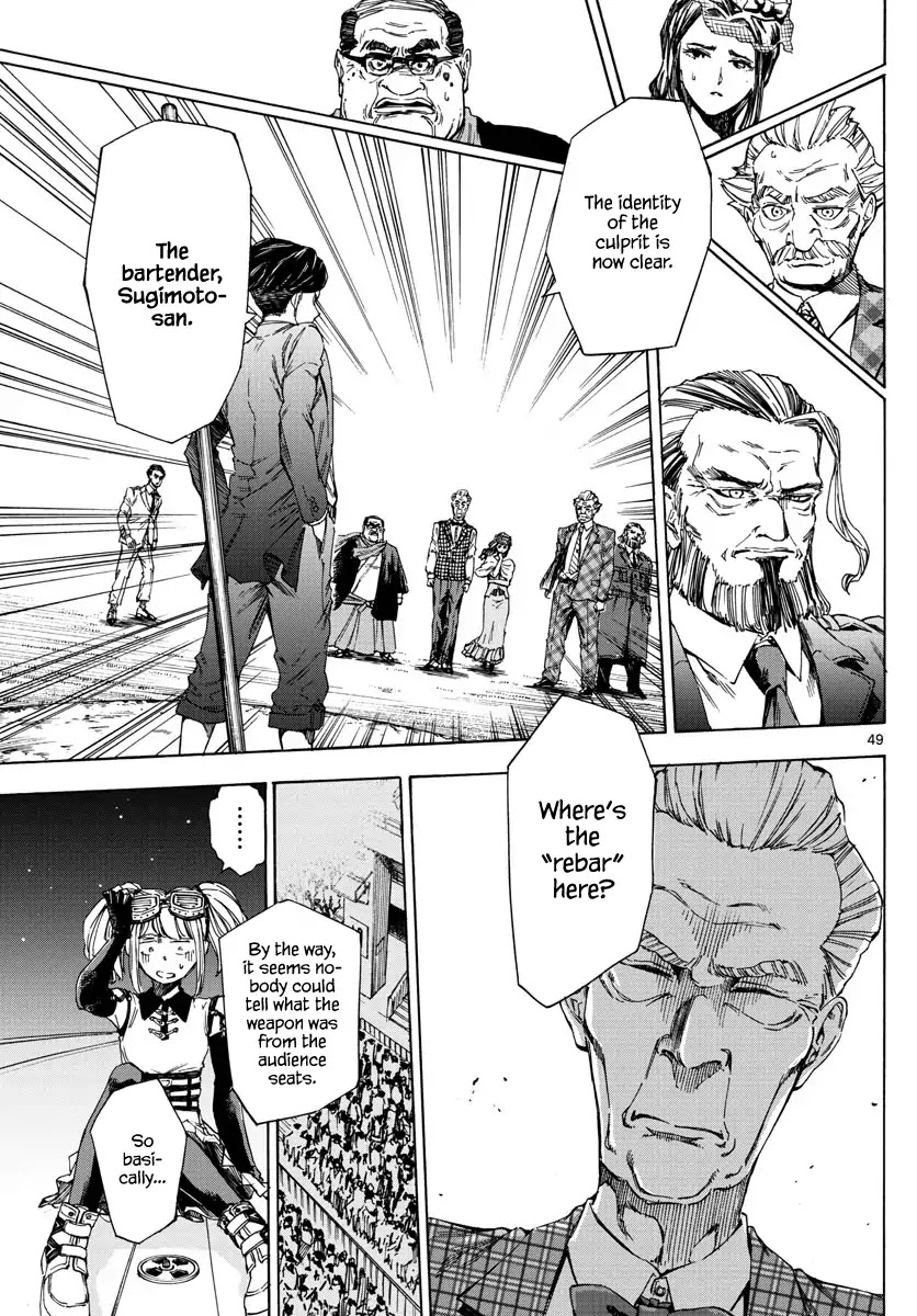 Detective Xeno and the Seven Locked Murder Rooms Chapter 1 page 47 - Chapter 1: The stadium killer