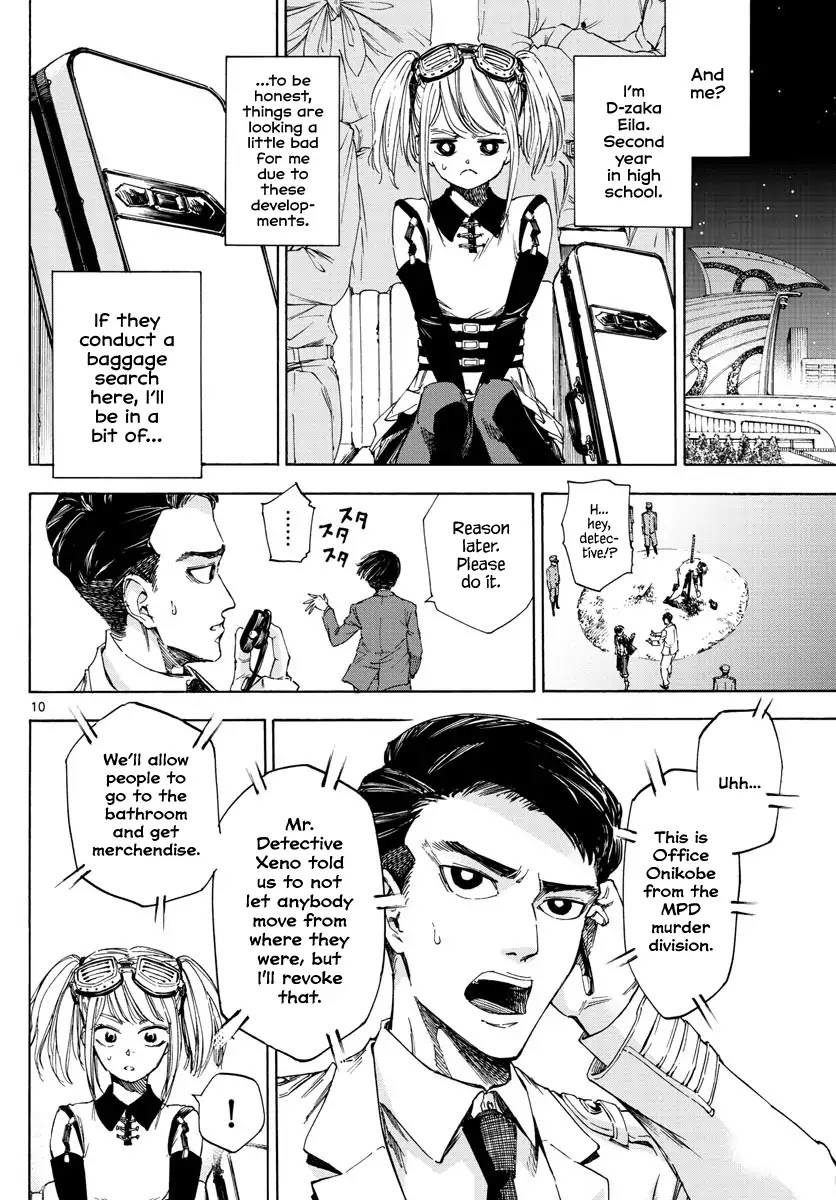 Detective Xeno and the Seven Locked Murder Rooms Chapter 1 page 9 - Chapter 1: The stadium killer
