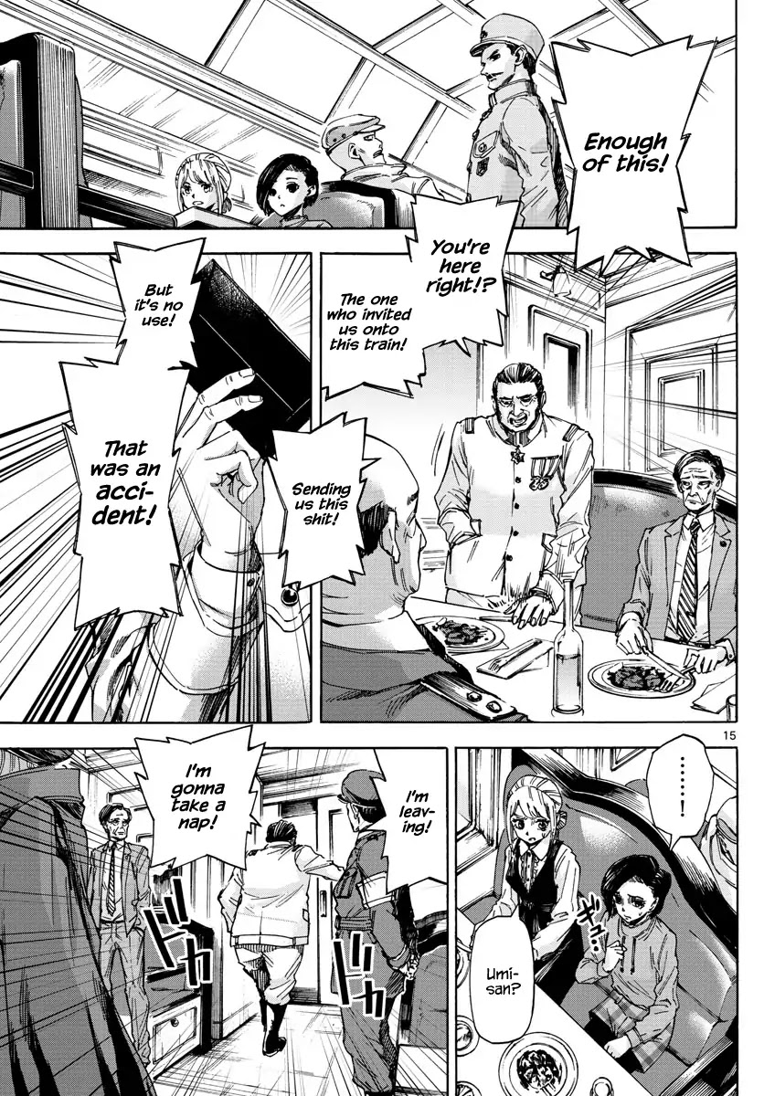 Detective Xeno and the Seven Locked Murder Rooms Chapter 15 page 14 - Chapter 15: The Train Carrying Death 1