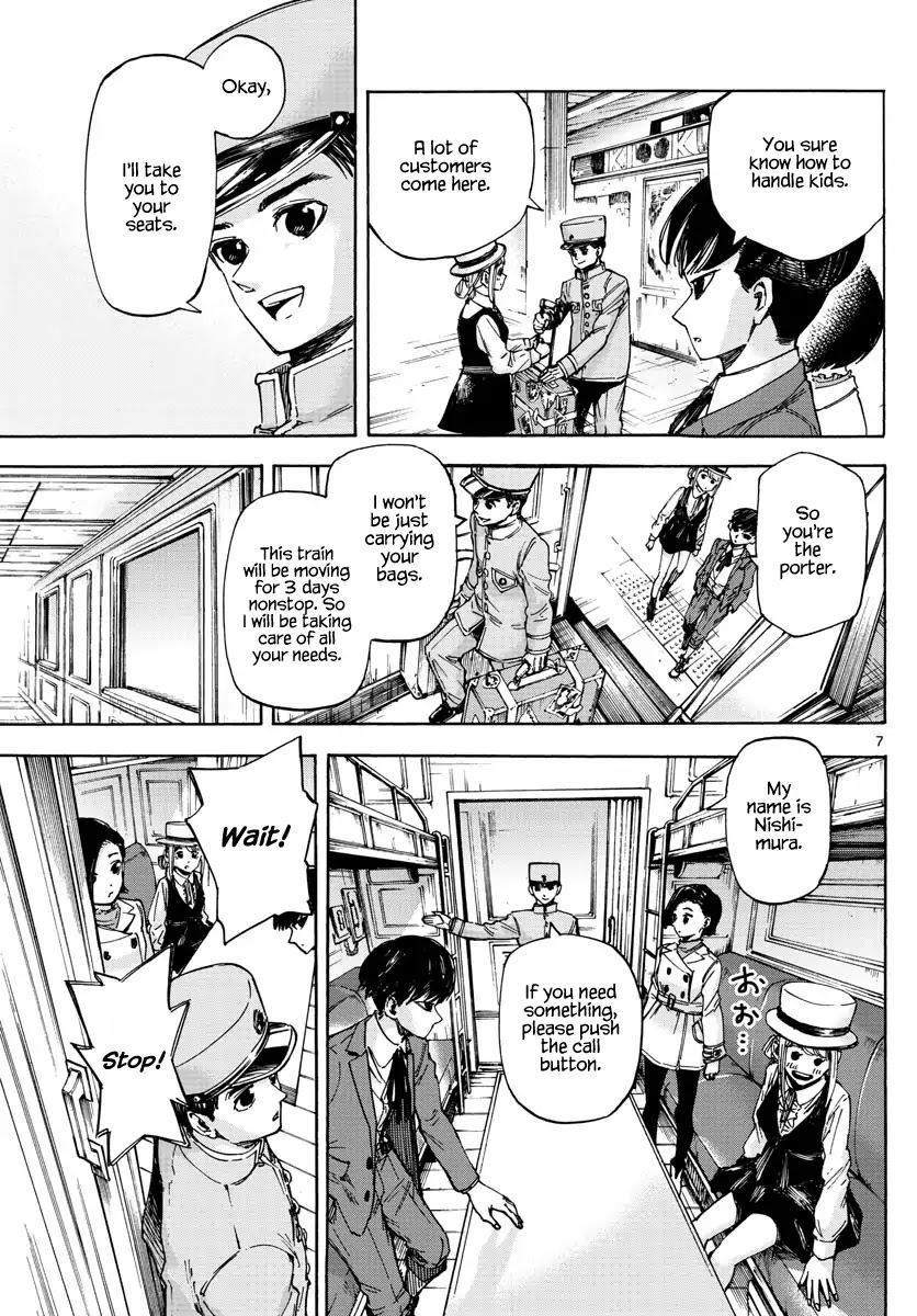 Detective Xeno and the Seven Locked Murder Rooms Chapter 15 page 6 - Chapter 15: The Train Carrying Death 1